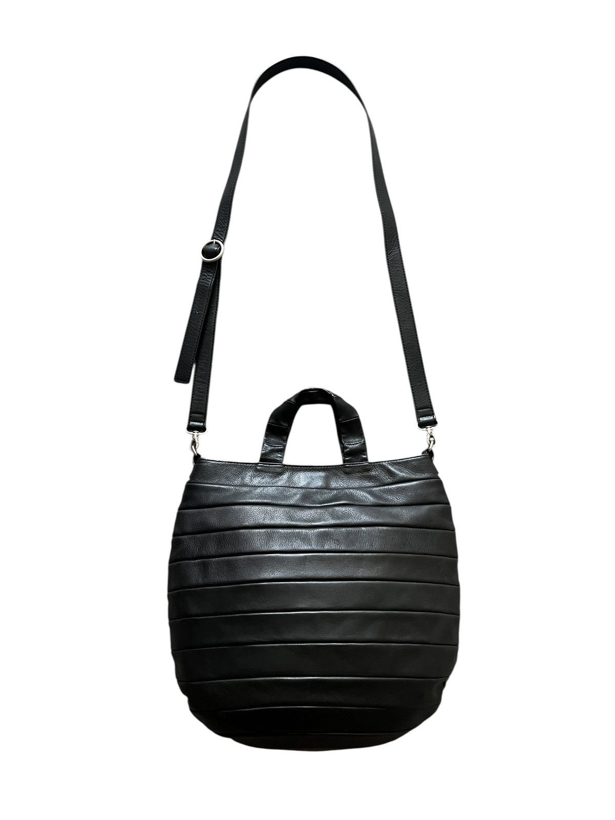 1990s Yohji Yamamoto Kawa-Kawa Leather Crossbody Bag
