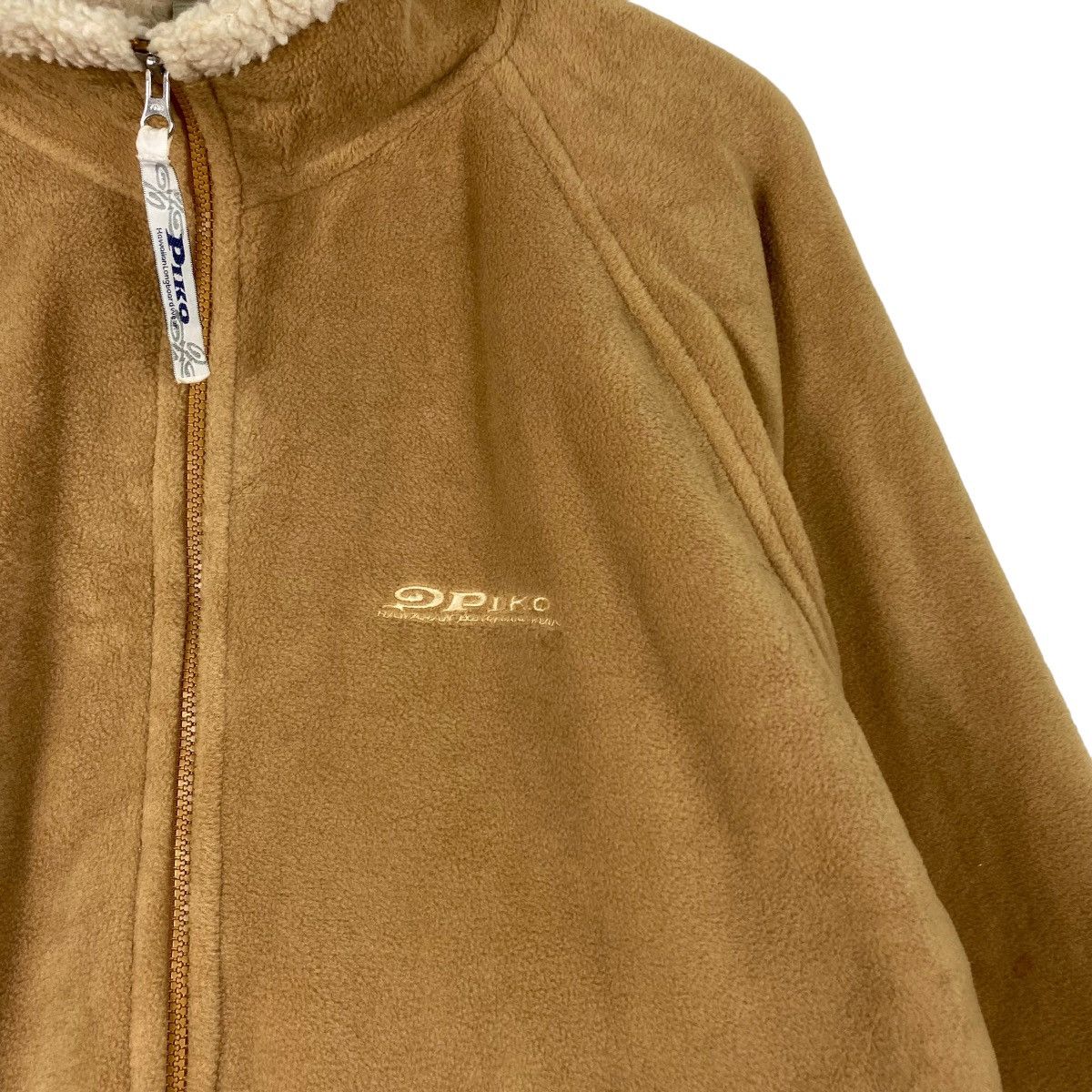 Japanese Brand Vintage 90s Piko Surf Hawaiian Longboard Wear Zipper Jacket Size US L / EU 52-54 / 3 - 6 Thumbnail