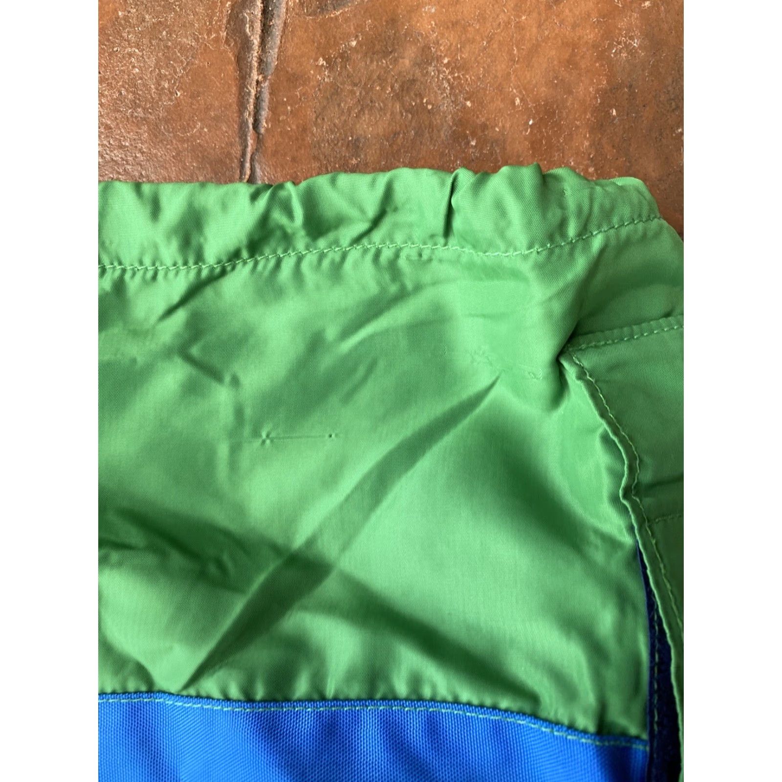 Equipment VINTAGE Banana Equipment Green/Blue Nylon Cargo Pants Small Size US 28 / EU 44 - 6 Thumbnail