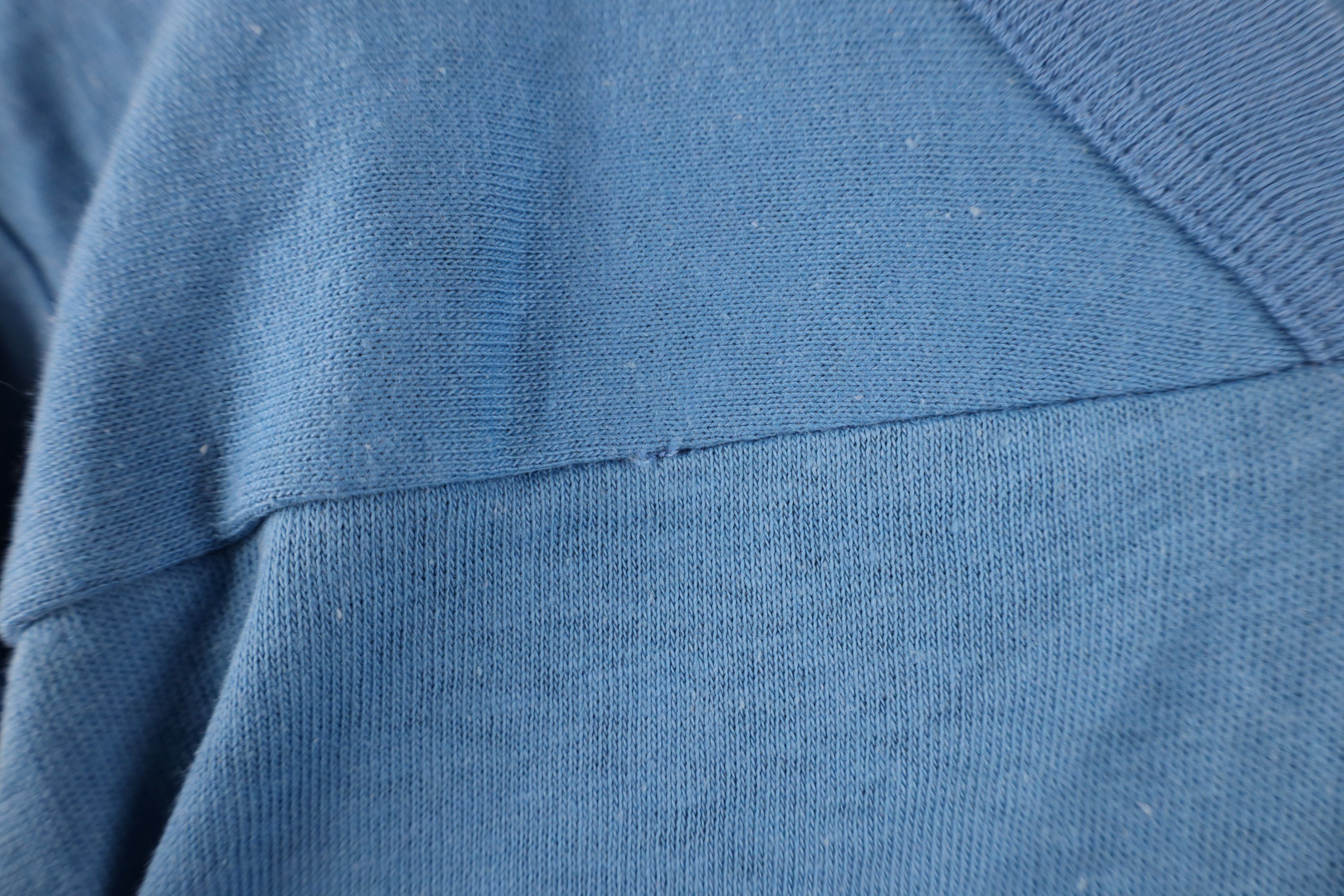 Vintage Vintage 60s 70s Cotton Knit Football Jersey T-Shirt Blue USA Size US S / EU 44-46 / 1 - 4 Thumbnail