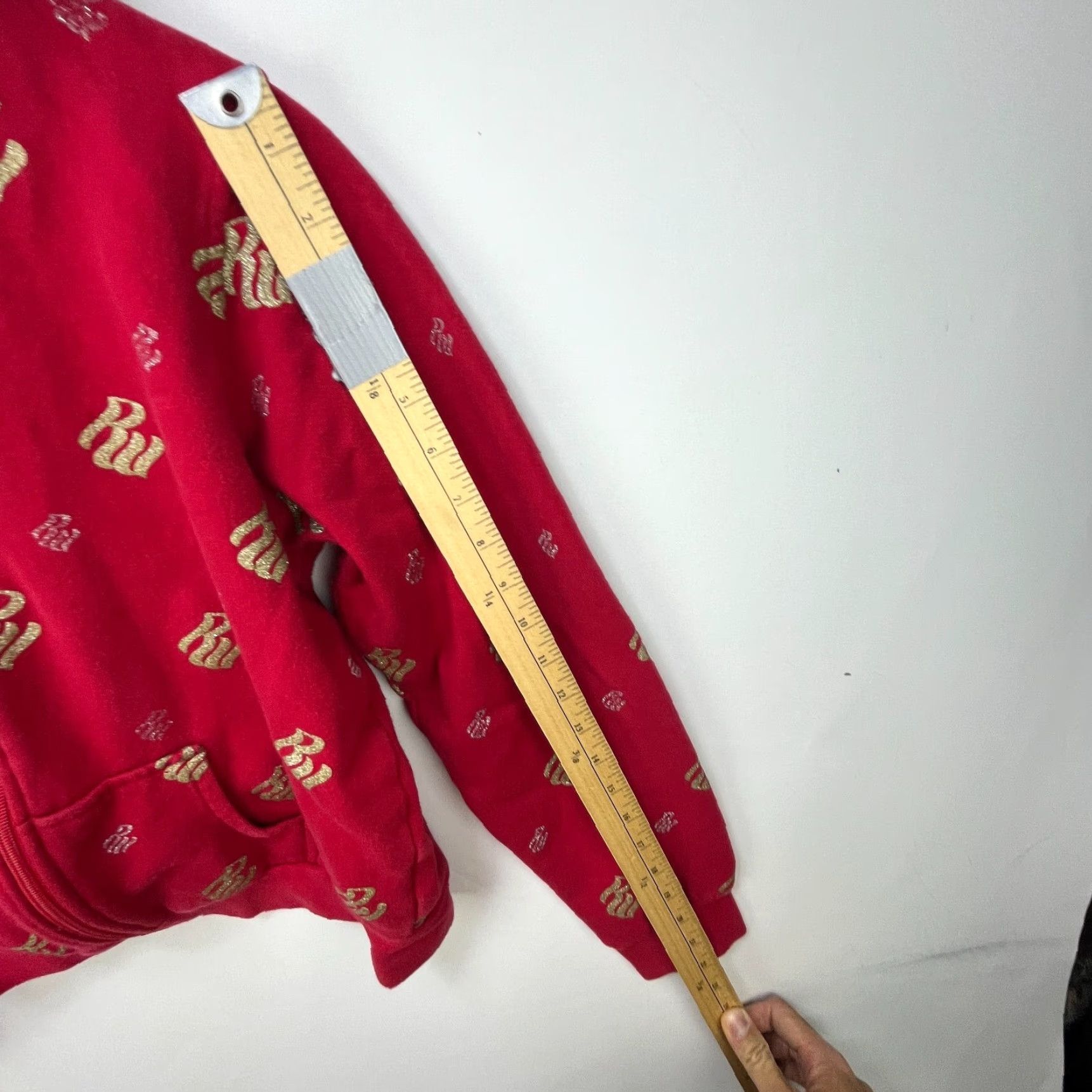 Rocawear VINTAGE Rocawear Y2K Zip-Up Hoodie Women L Red Hoodie Womens L Rocawear Zip-Up Y2K Red Size L / US 10 / IT 46 - 7 Thumbnail