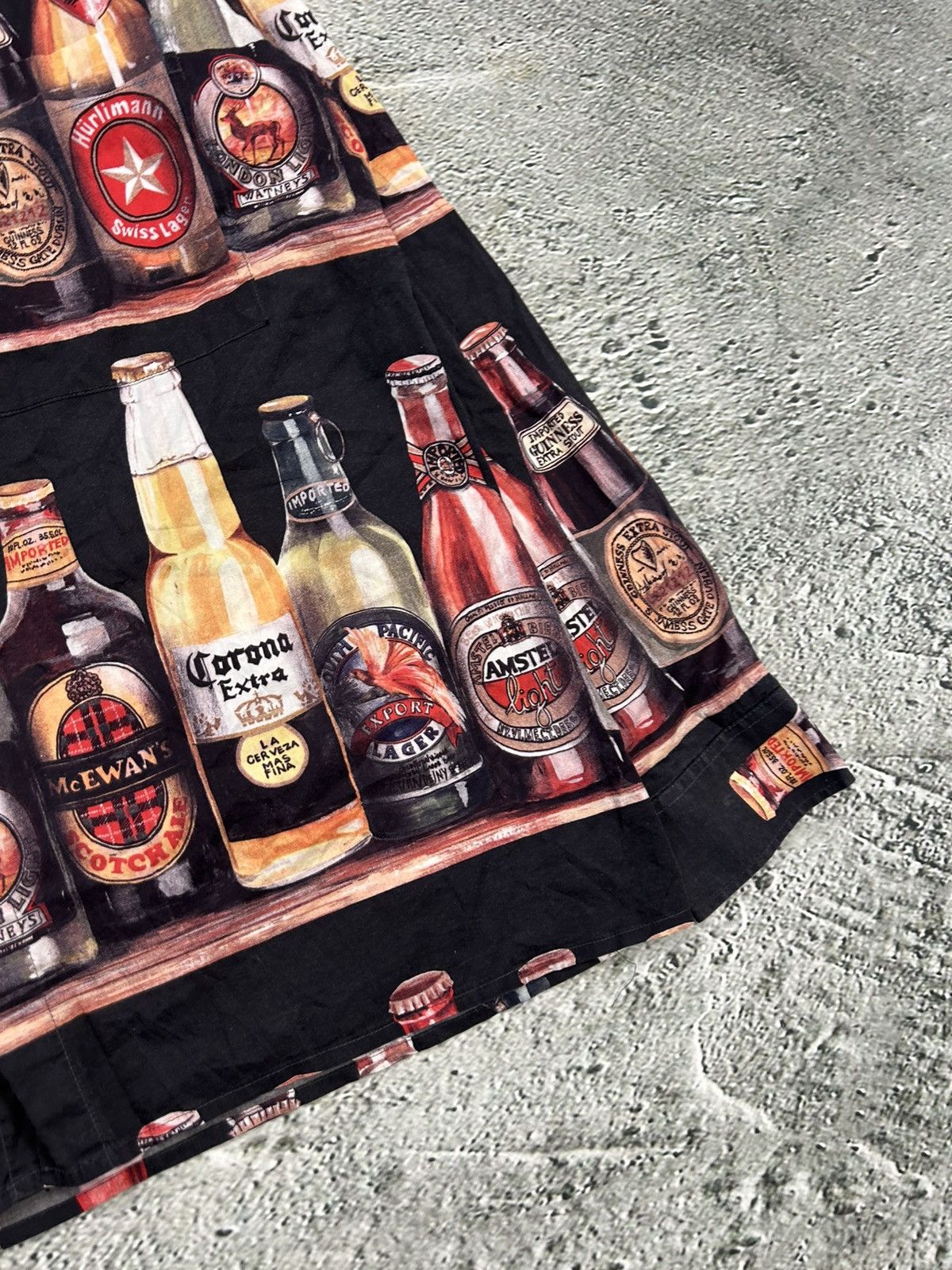 Angelo Litrico × Vintage Angelo Litrico Beer Shirt full print longsleeve button-up Size US XL / EU 56 / 4 - 5 Thumbnail