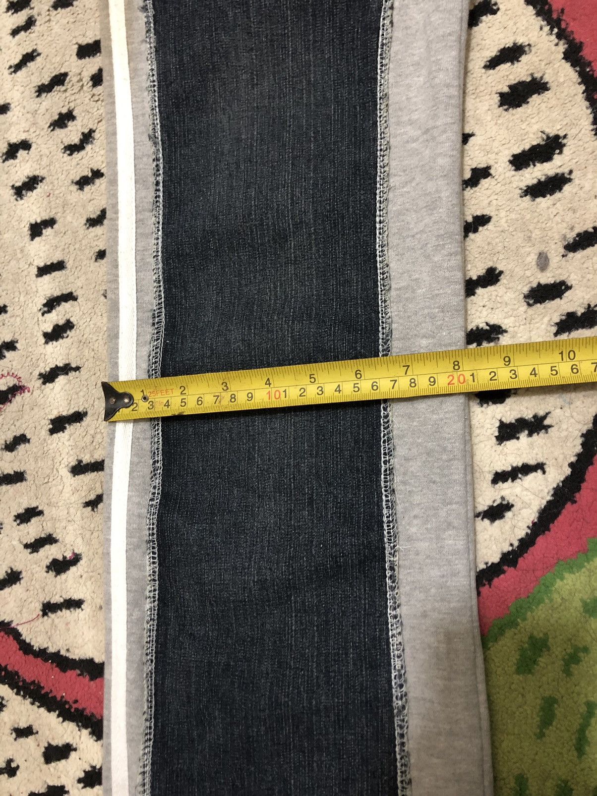 Converse Super RARE !!!Vintage 90s Converse hybrid pants jogger+denim Size 29" - 11 Thumbnail