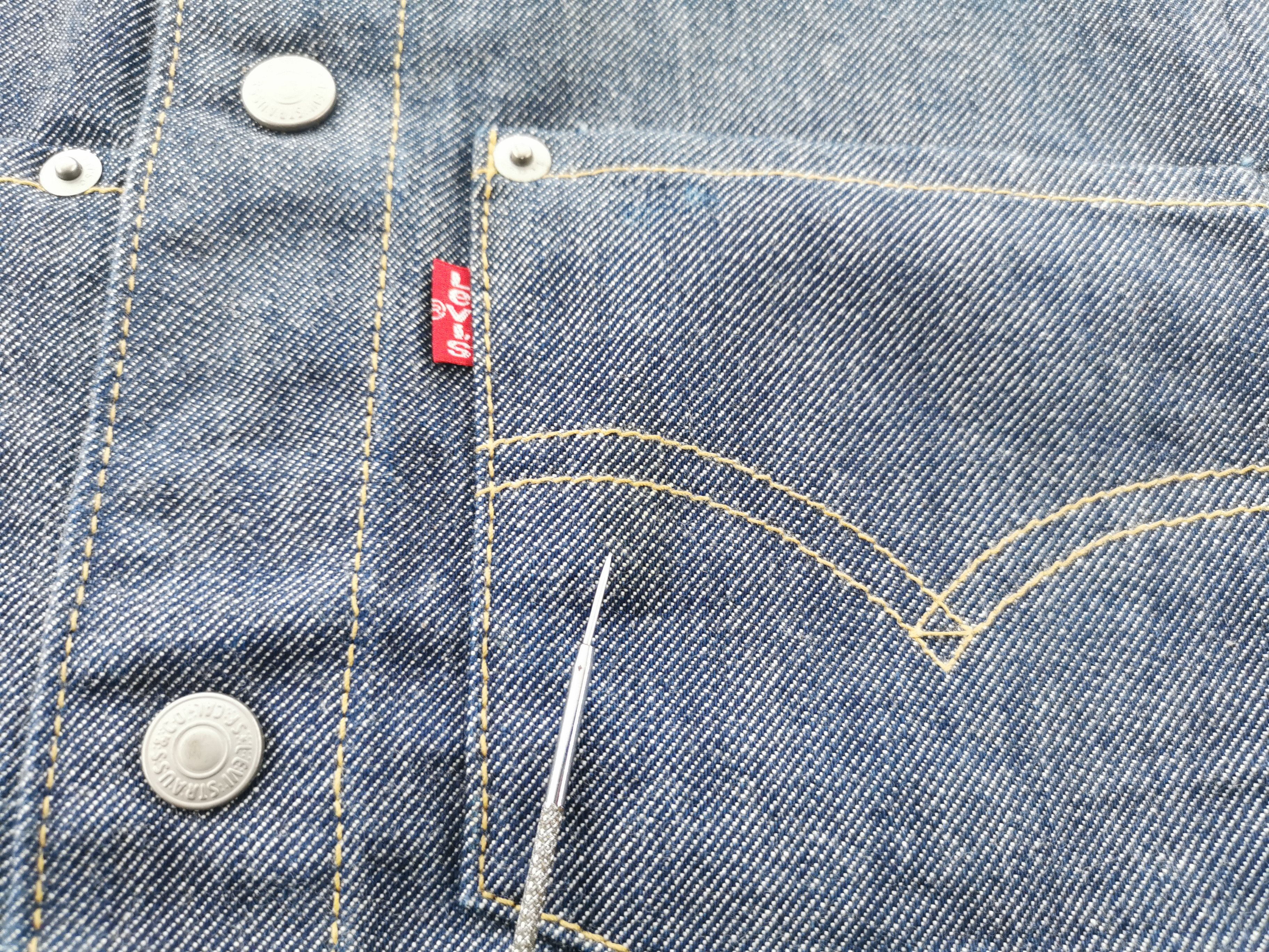 Levi's Vintage 90s Levis Enginereed Denim Jacket Made In Japan Size US M / EU 48-50 / 2 - 8 Thumbnail