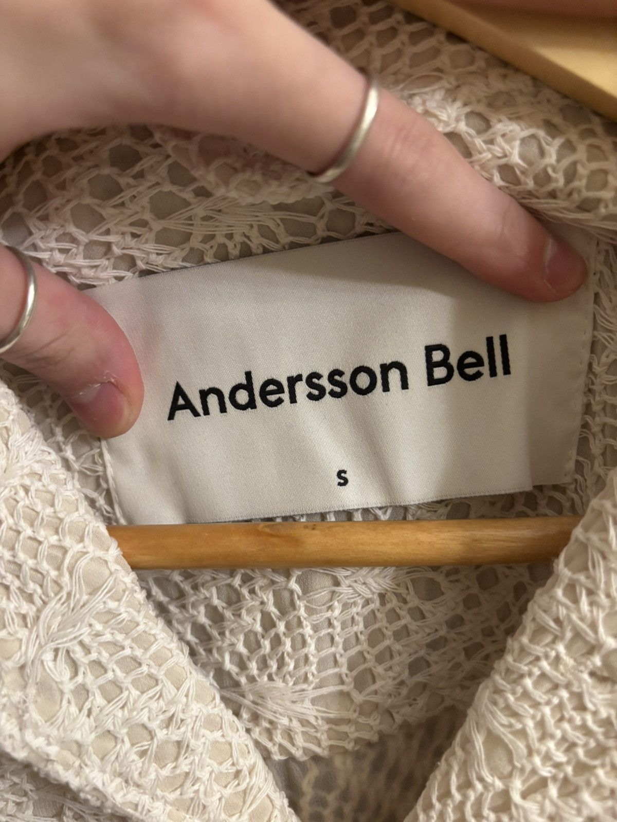 Andersson Bell Andersson Bell White Polyester Shirt Size S / US 4 / IT 40 - 4 Thumbnail