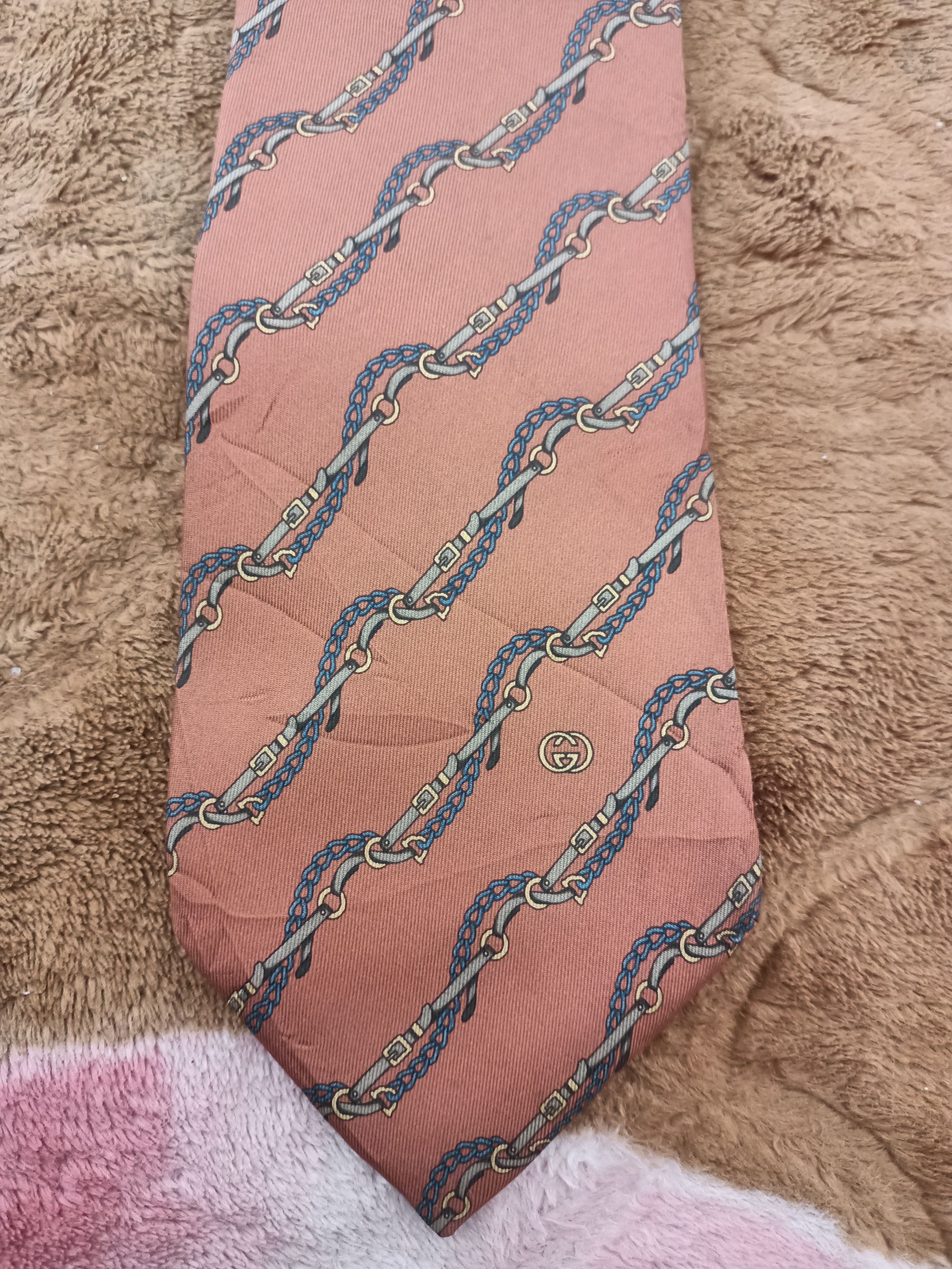 Gucci Vintage Gucci Made in Italy neckties Size ONE SIZE - 2 Thumbnail