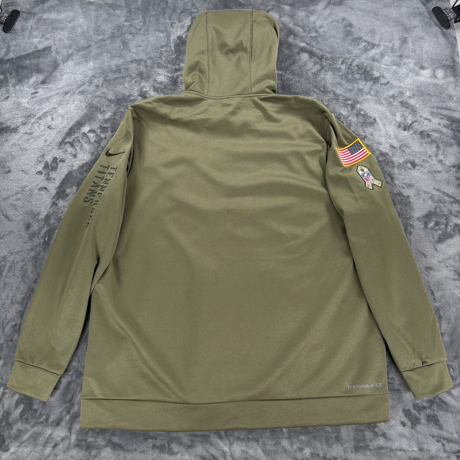 Nike Nike Tennessee Titans Salute To Service Hoodie Mens XXL Camo Size US XXL / EU 58 / 5 - 2 Thumbnail