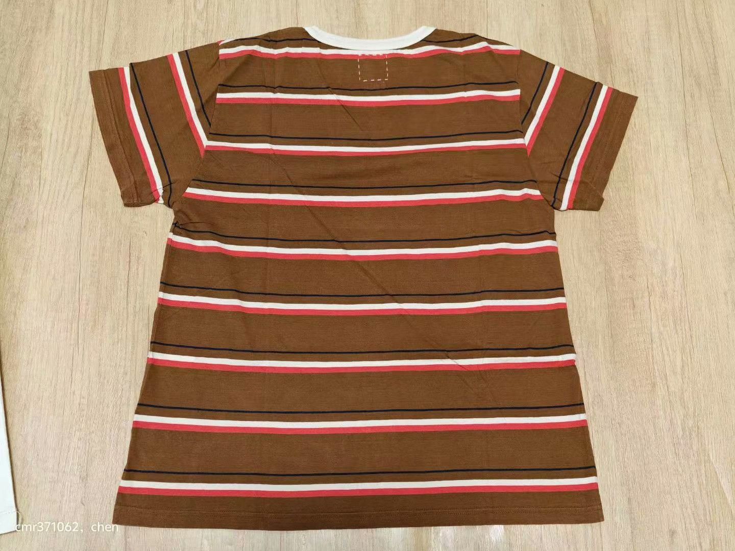 Visvim visvim 19AW Border A-Liner S/S Tee Size US XL / EU 56 / 4 - 6 Thumbnail