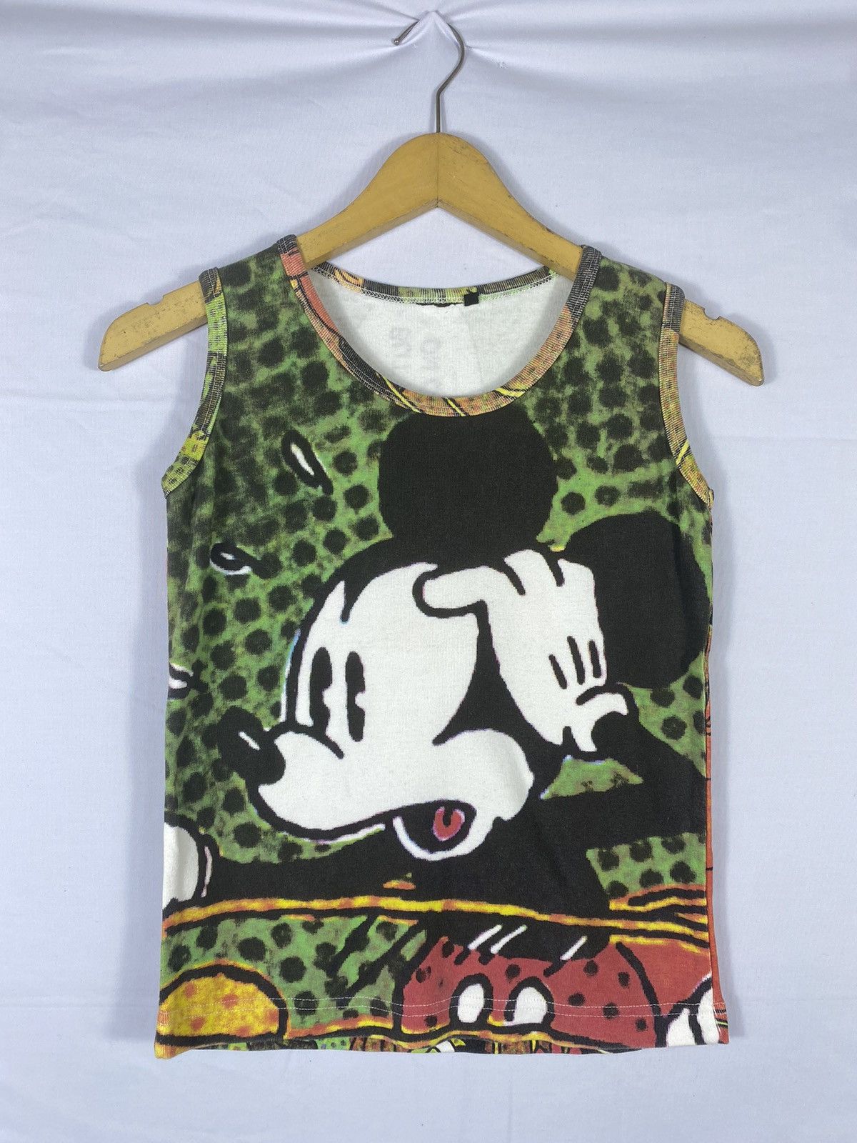 Hysteric Glamour Y2k Vintage Mickey All Over Print Tank Top Size US M / EU 48-50 / 2 - 1 Thumbnail