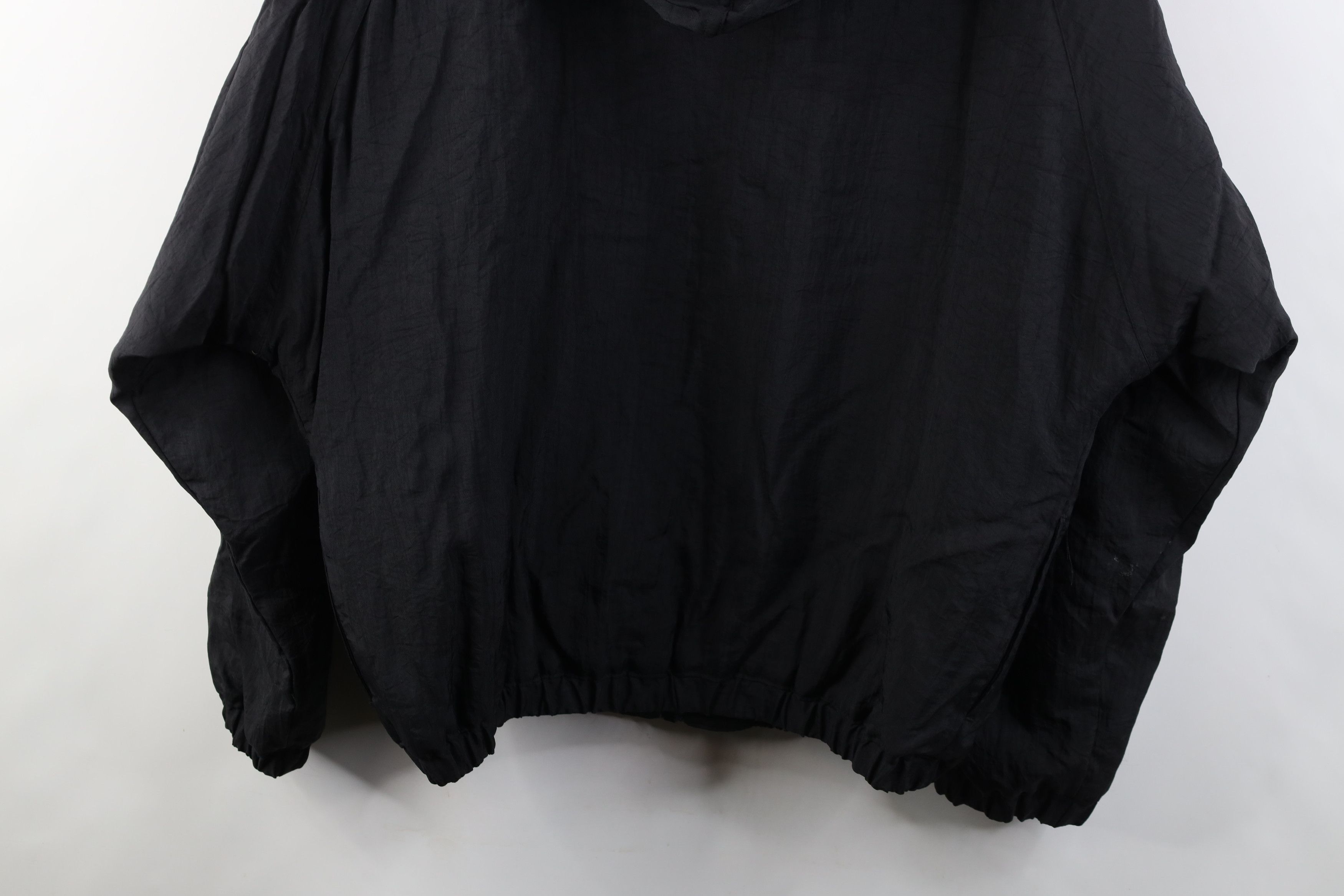 Reebok Vintage 90s Reebok Soccer Hooded Puffer Jacket Black | Grailed