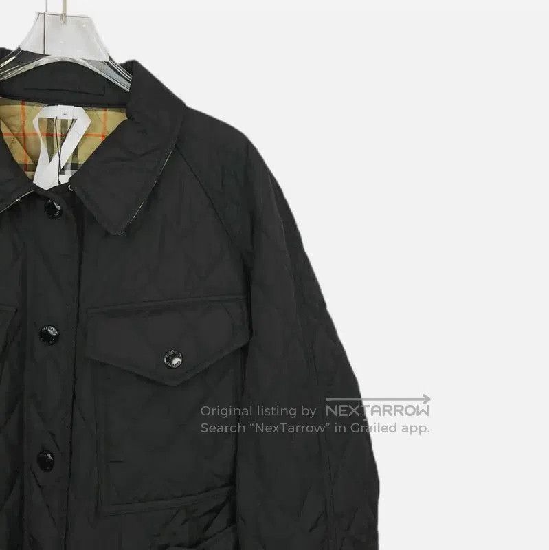 Burberry Burberry Black Cotton Jacket for Women. Size M / US 6-8 / IT 42-44 - 3 Thumbnail