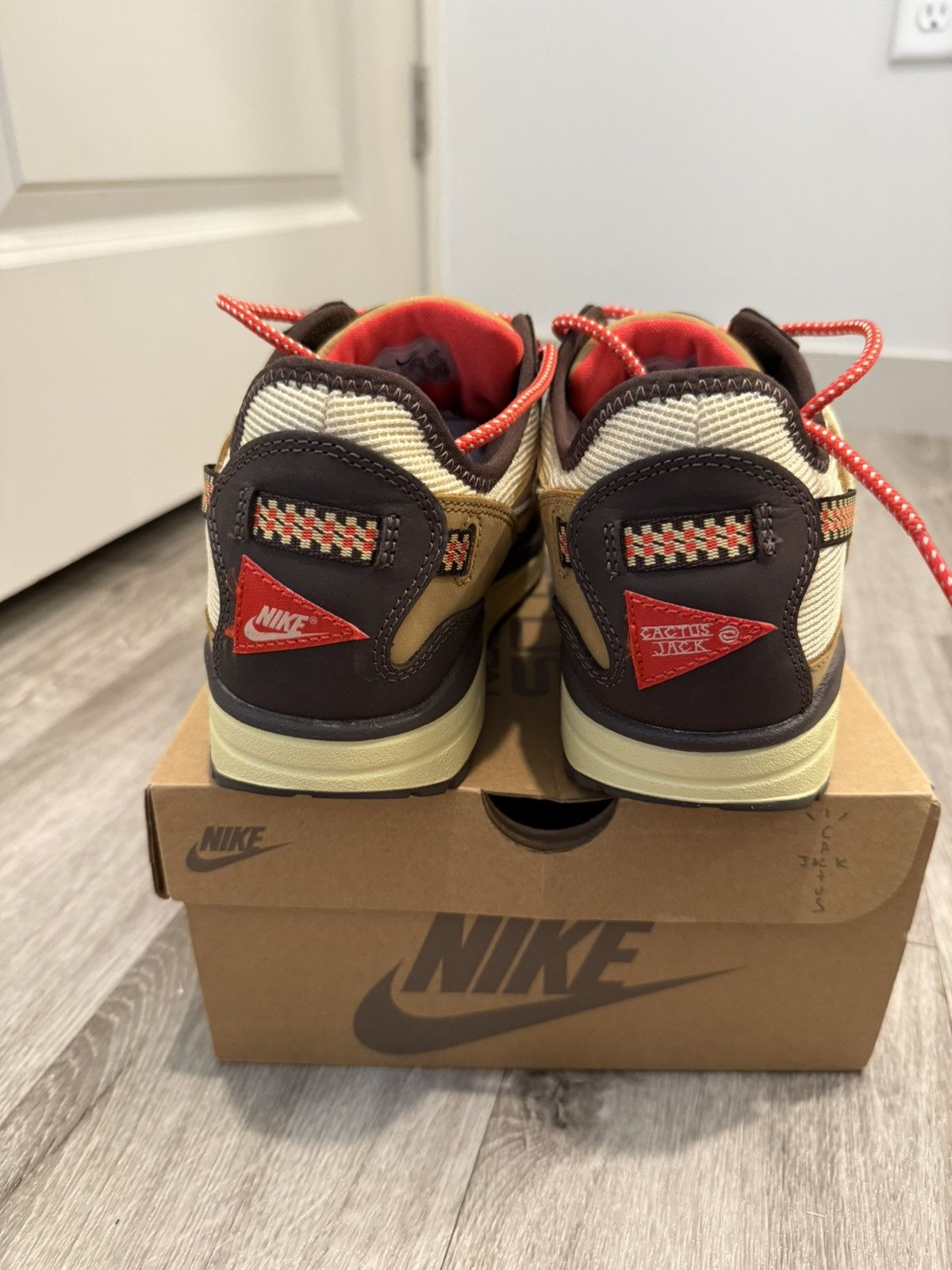 Nike × Travis Scott NIKE Air Max 1 Travis Scott Cactus Jack Baroque Brown Size US 10.5 / EU 43-44 - 6 Thumbnail