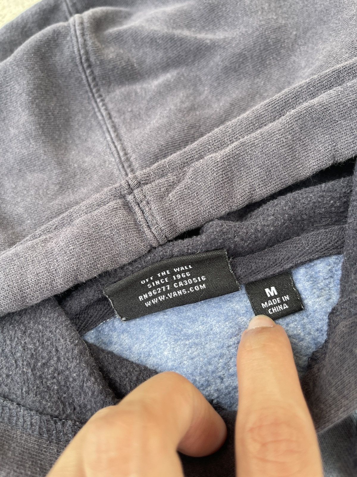 Vans × Vintage Vintage Vans Pull Over Hoodie Size US L / EU 52-54 / 3 - 9 Thumbnail