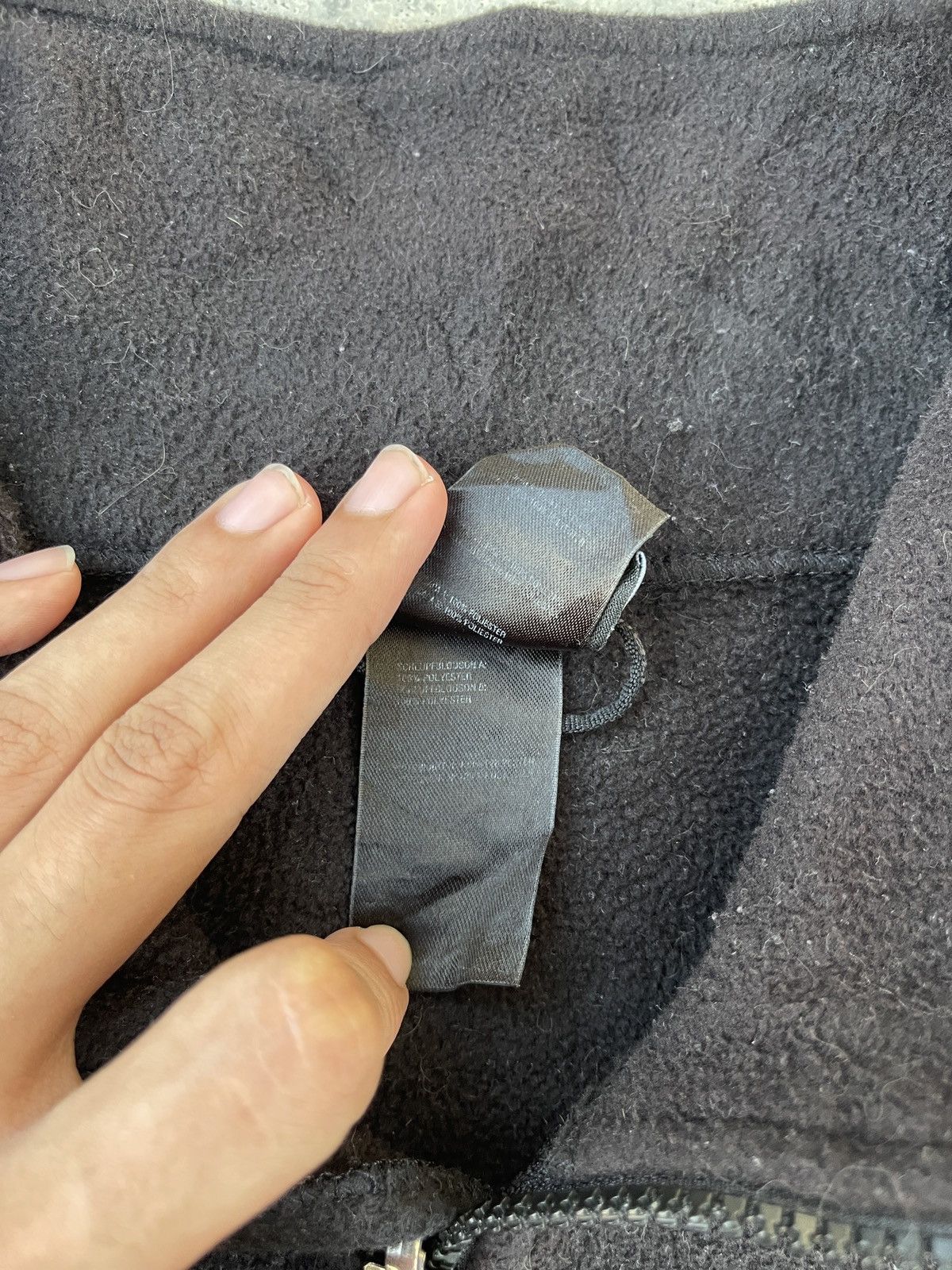 The North Face × Vintage Vintage North Face Black Fleece Full Zip Turtleneck Size US XL / EU 56 / 4 - 11 Thumbnail