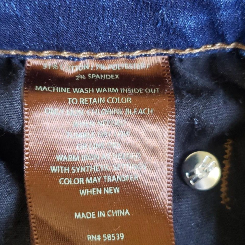 Designer CT1479 Kut from the Kloth Distressed Straight Leg Jeans 12 Size 34" / US 12 / IT 48 - 10 Thumbnail
