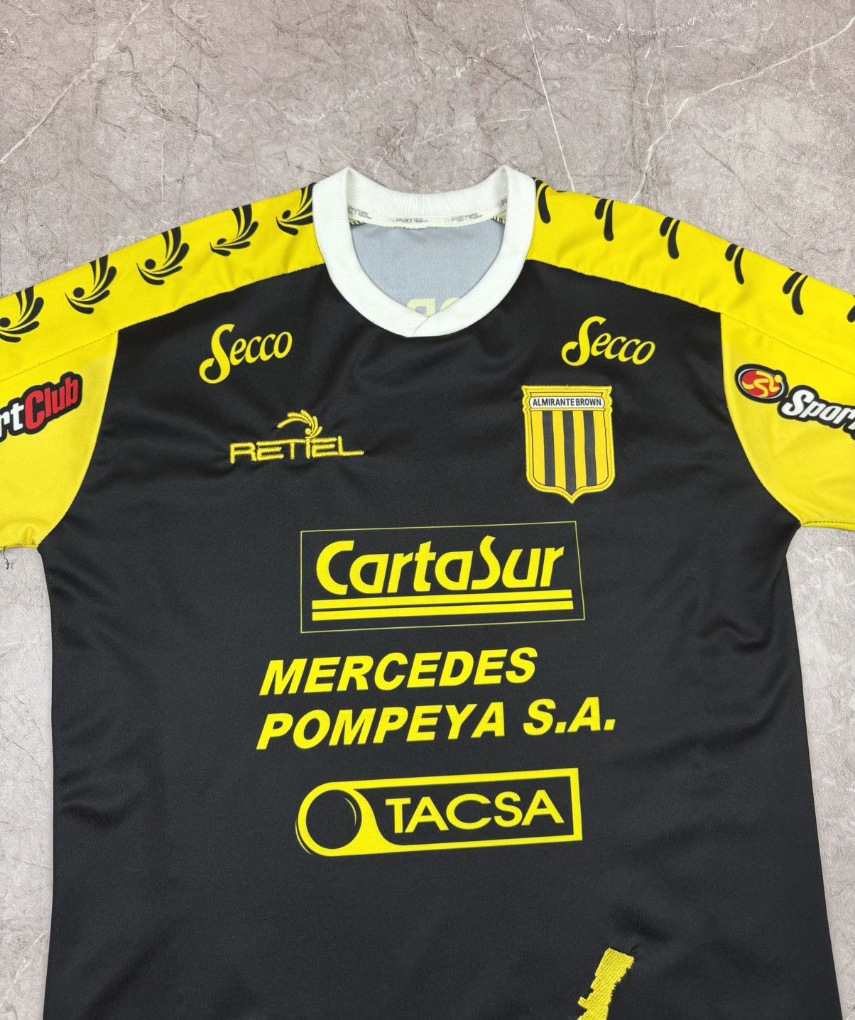 Vintage Rare Almirante Brown Argentina Soccer Jersey - Retiel Size M Size US M / EU 48-50 / 2 - 4 Thumbnail