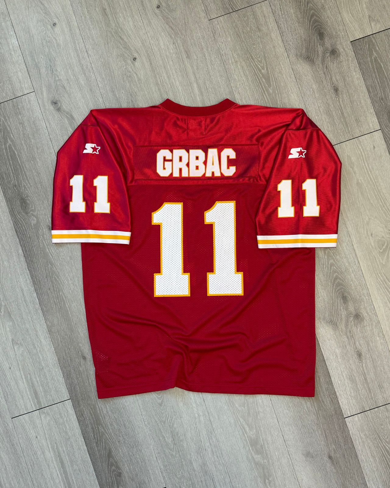 NFL × Starter × Vintage Vintage Starter Kansas City Chiefs NFL Grbac Football Jersey Size US XXL / EU 58 / 5 - 1 Thumbnail