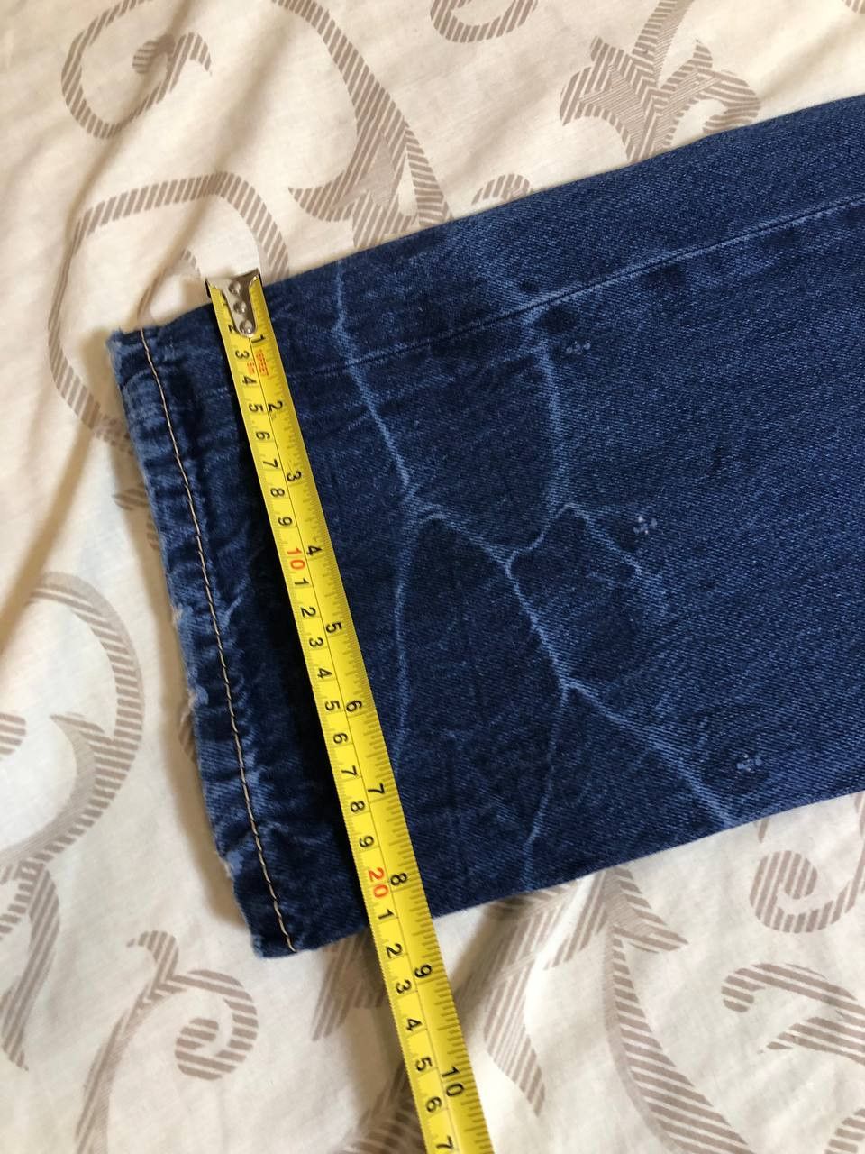 Levi's Light Wash Jeans 90s Levi's 901 Distressed Faded Size US 34 / EU 50 - 7 Thumbnail