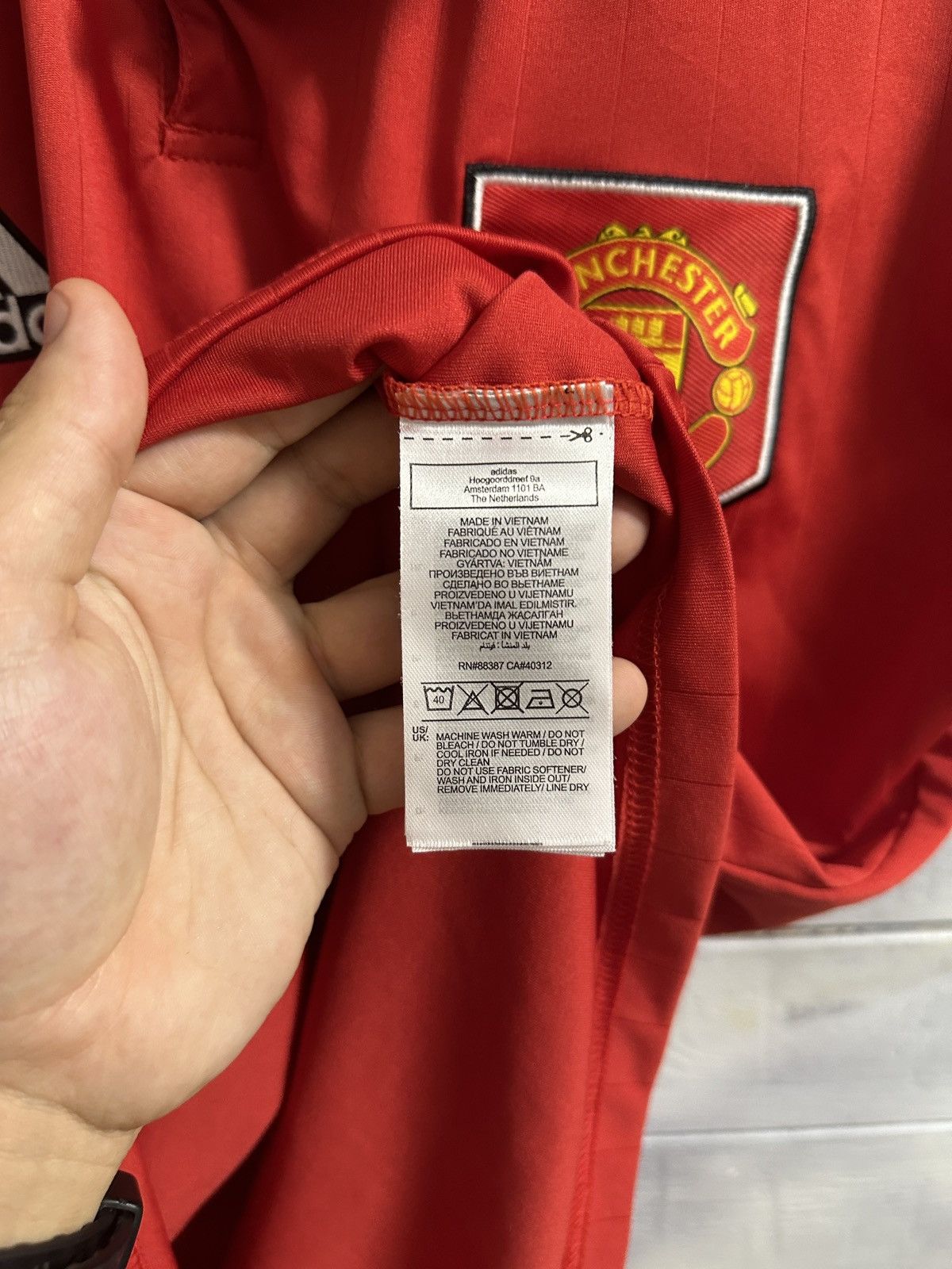Adidas Rare Soccer Jersey B.Fernandez Manchester United Adidas 2022 Size US M / EU 48-50 / 2 - 16 Thumbnail