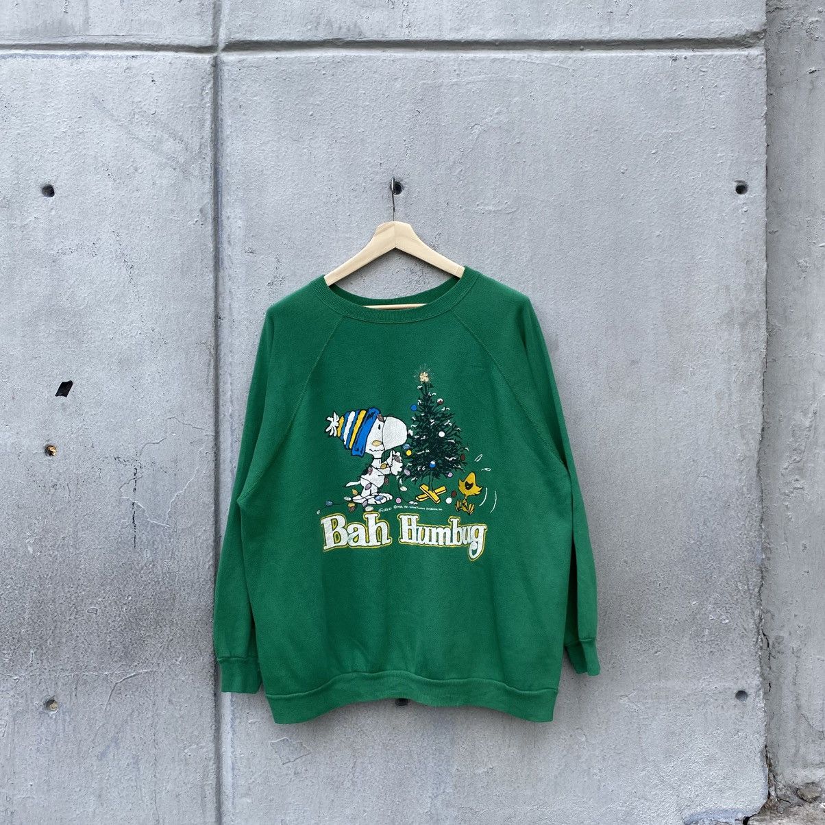 Peanuts Vintage 80’s Snoopy Peanuts Artex Sweatshirt Size US XXL / EU 58 / 5 - 1 Thumbnail