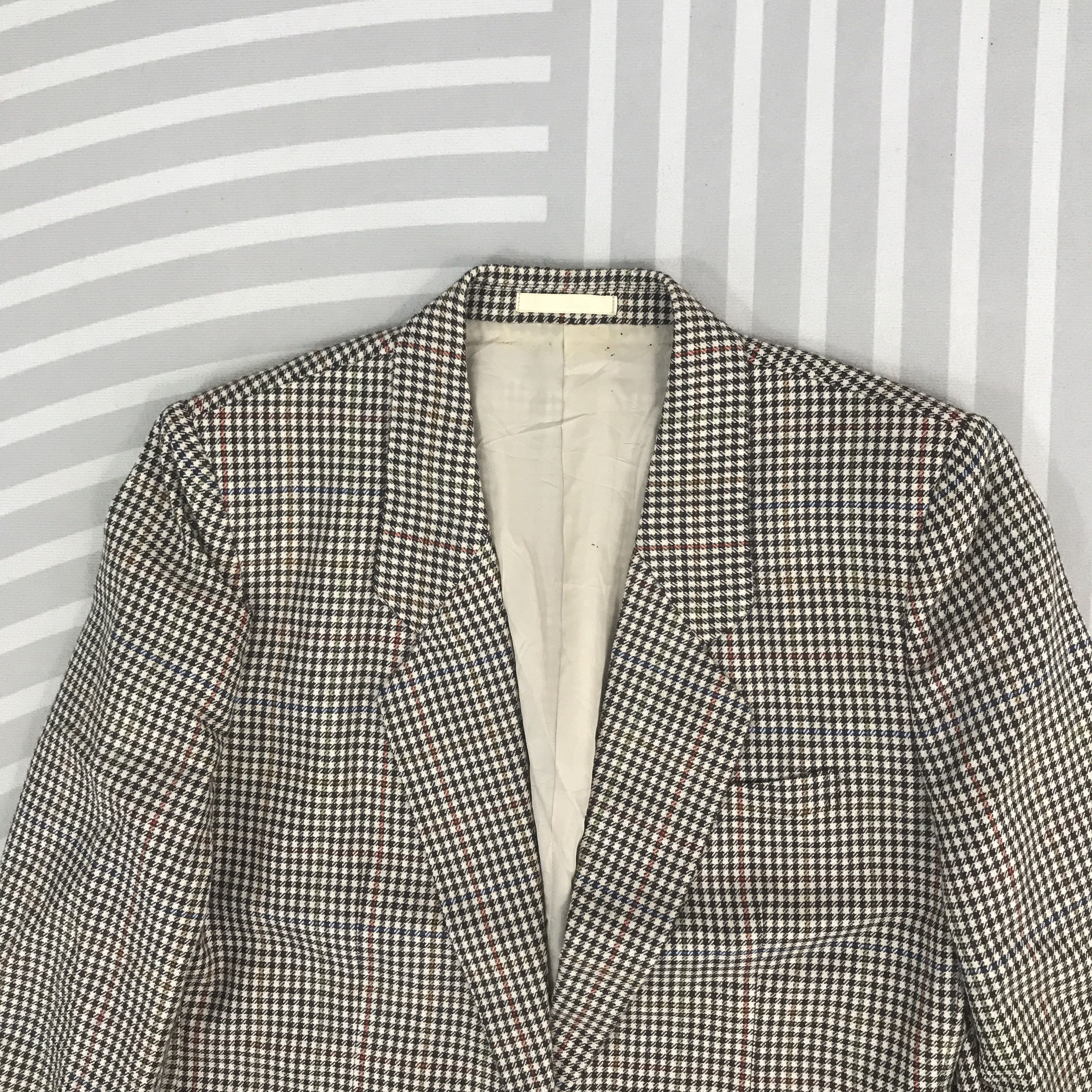 Burberry × Vintage Vintage Burberrys classic blazer Jacket Size US M / EU 48-50 / 2 - 2 Thumbnail