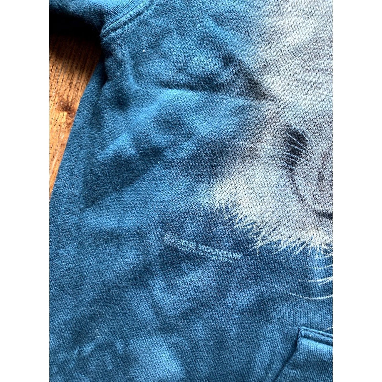 The Mountain The Mountain Hoodie Size Small Blue Tie Dye Sweatshirt Nature Animals Men Size US S / EU 44-46 / 1 - 4 Thumbnail