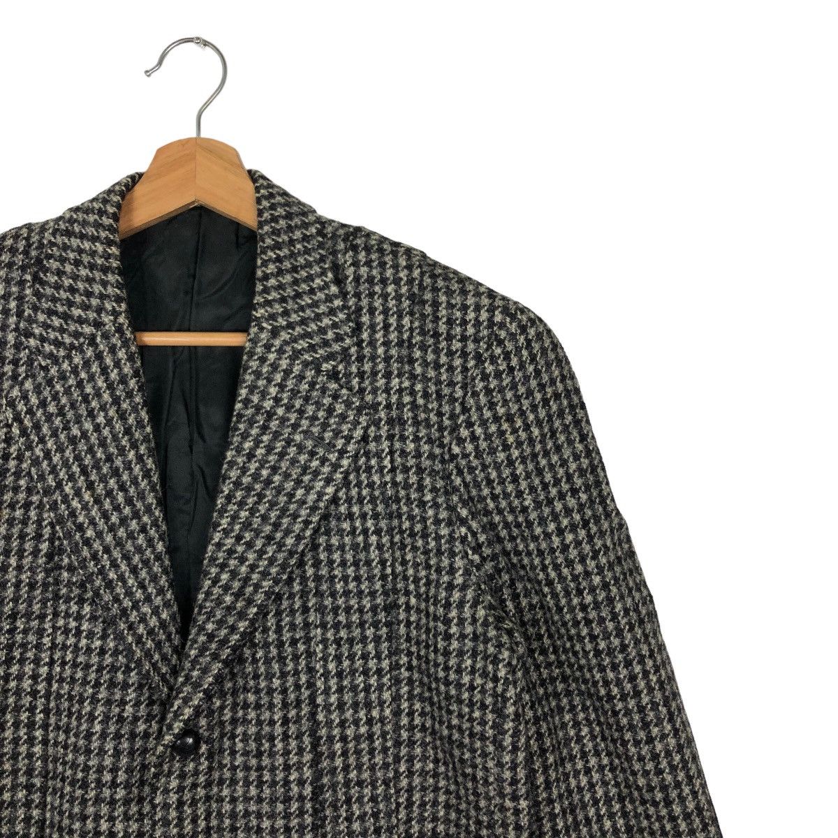 Harris Tweed 🔥80’s Vintage Harris Tweed Wool Jacket Herringbone Design Size M / US 6-8 / IT 42-44 - 6 Thumbnail