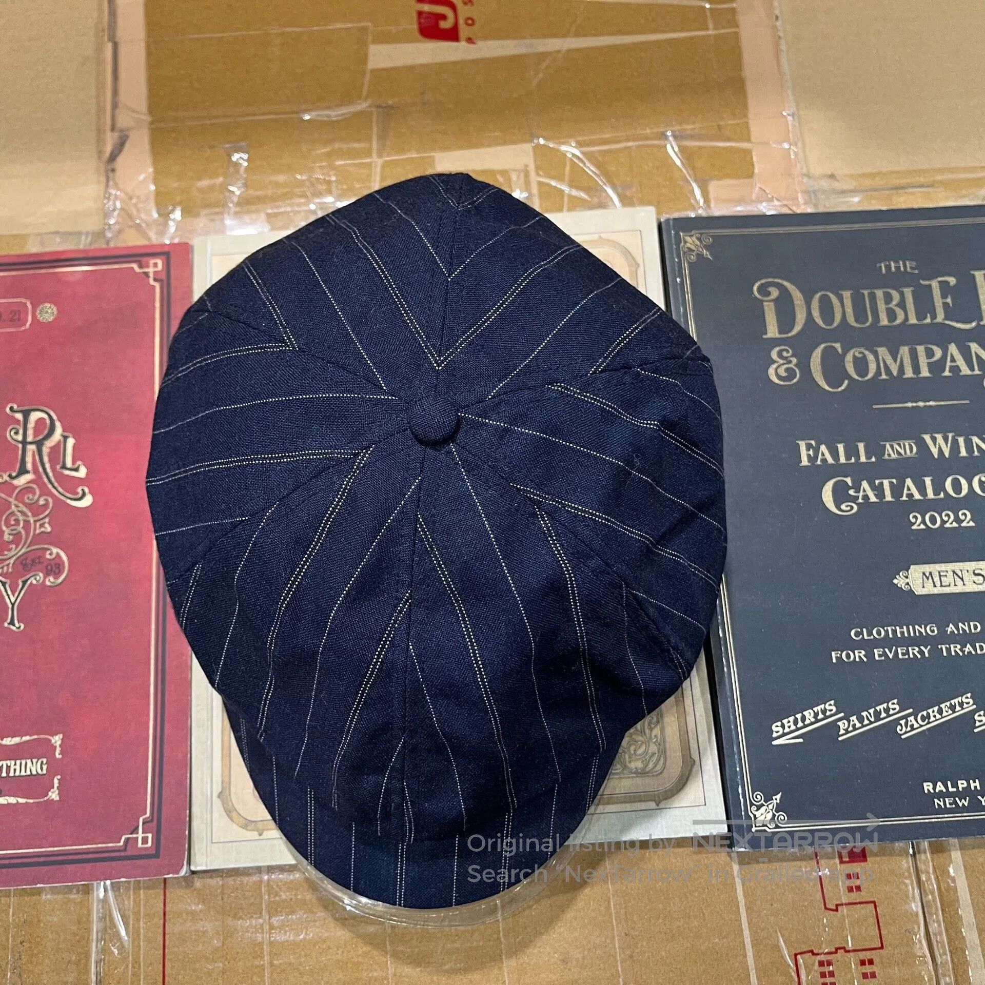 RRL Ralph Lauren rrl newsboy cap by ralph lauren. Size ONE SIZE - 5 Thumbnail