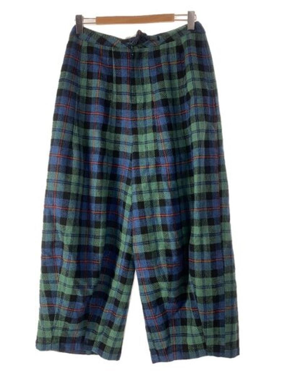 Needles Needles Green Check Darts Military Pant Wool Plaid Tweed Size US 32 / EU 48 - 1 Thumbnail