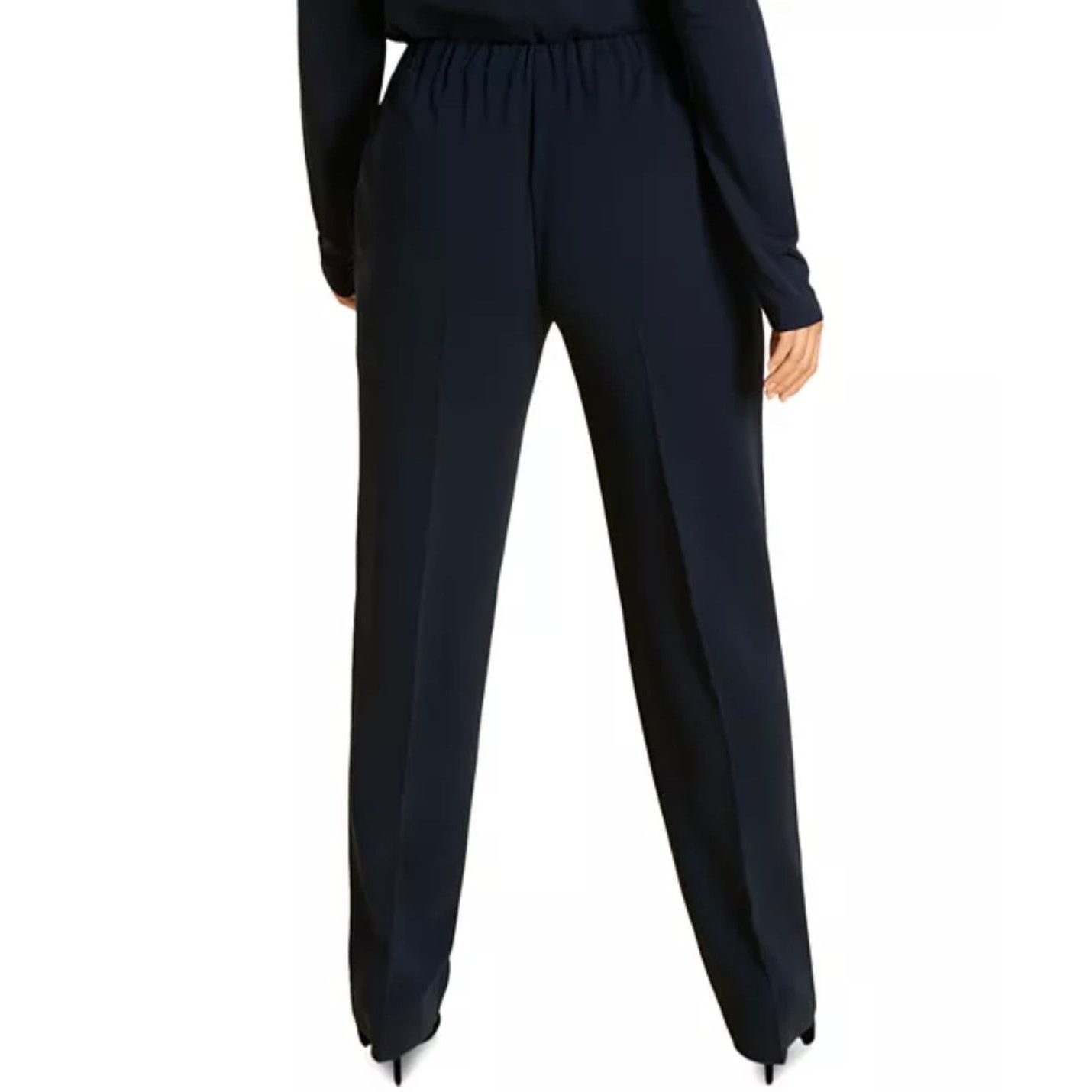 Marina Rinaldi Marina Rinaldi Rapsodia Classic Fit Navy Blue Pants Plus 22 Size 42" / US 20 - 2 Thumbnail