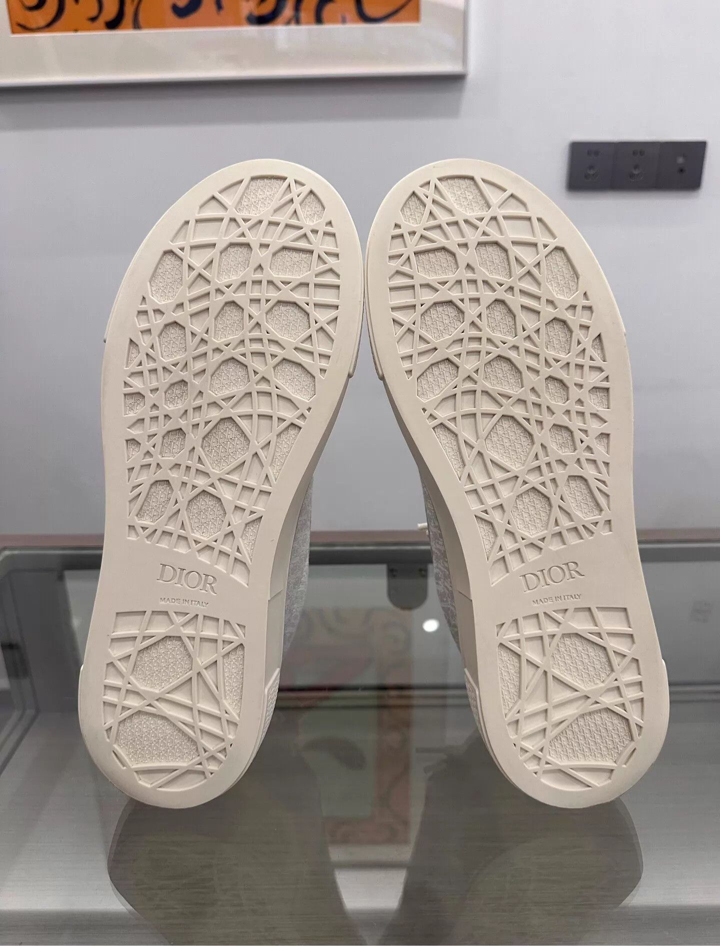 Dior Dior Jdub B33 Oblique Logo Men's White Sneaker 44 Size US 11 / EU 44 - 6 Thumbnail
