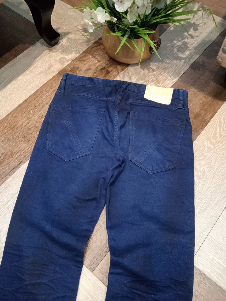 Vanquish VANQUISH JAPAN BLUE PAINTER STRETCH JEANS - SIZE 28 Size US 28 / EU 44 - 10 Thumbnail
