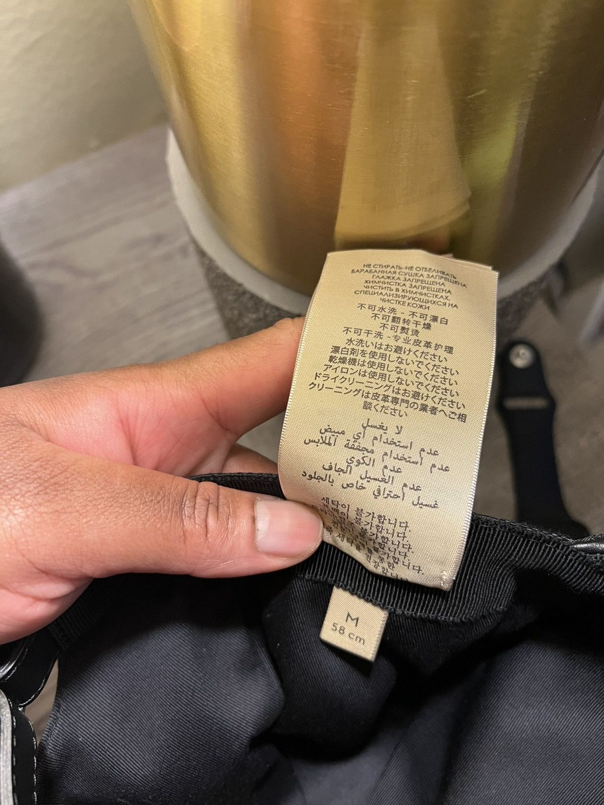 Gucci ORIGINAL GG CANVAS BASEBALL HAT WITH WEB Size ONE SIZE - 11 Thumbnail
