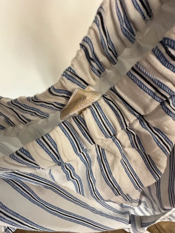 Michael Kors Michael kors linen dress white blue stripes Size M / US 6-8 / IT 42-44 - 5 Thumbnail