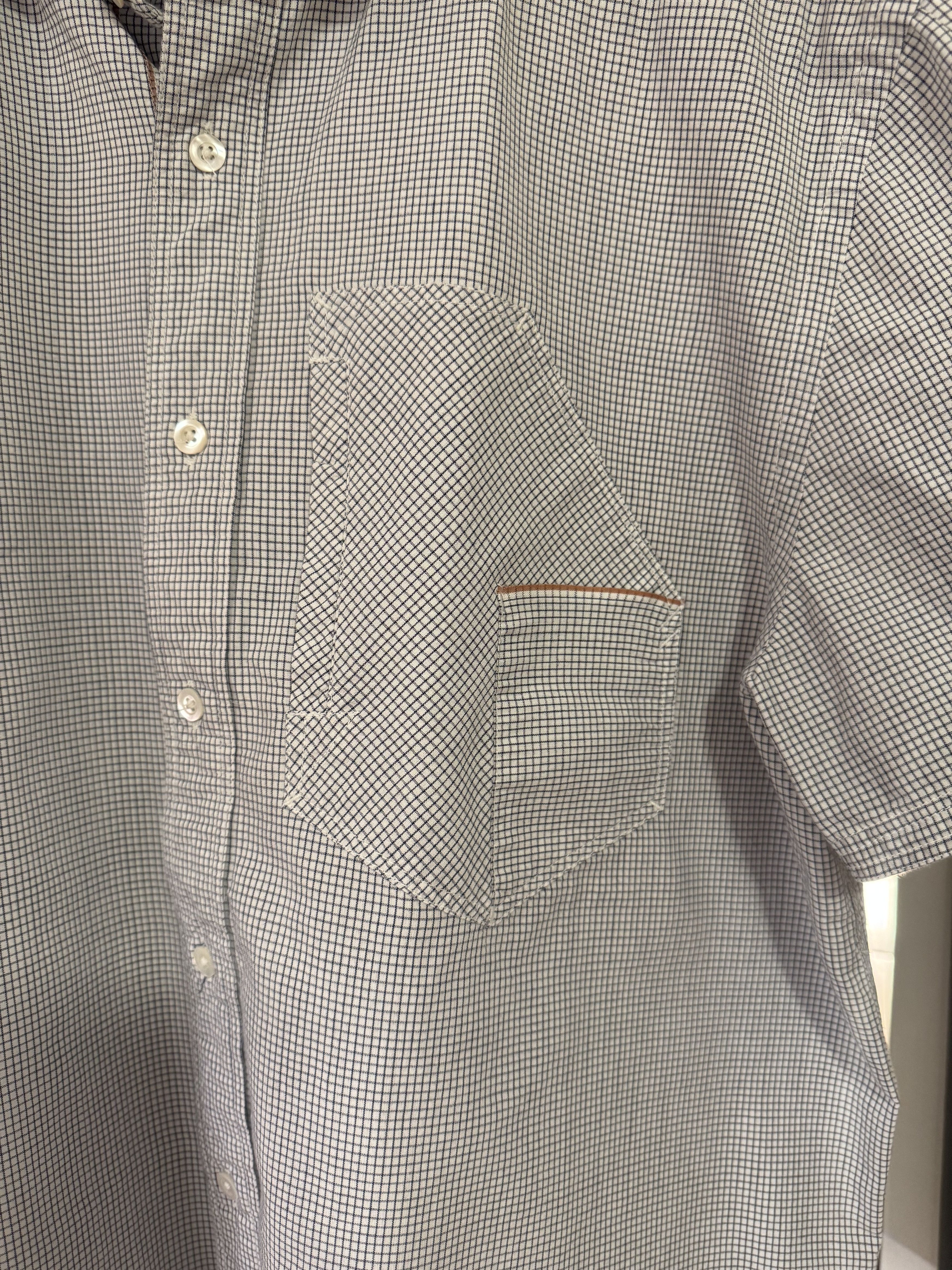 Billy Reid Checkered Selvedge Work Shirt Size US L / EU 52-54 / 3 - 2 Thumbnail