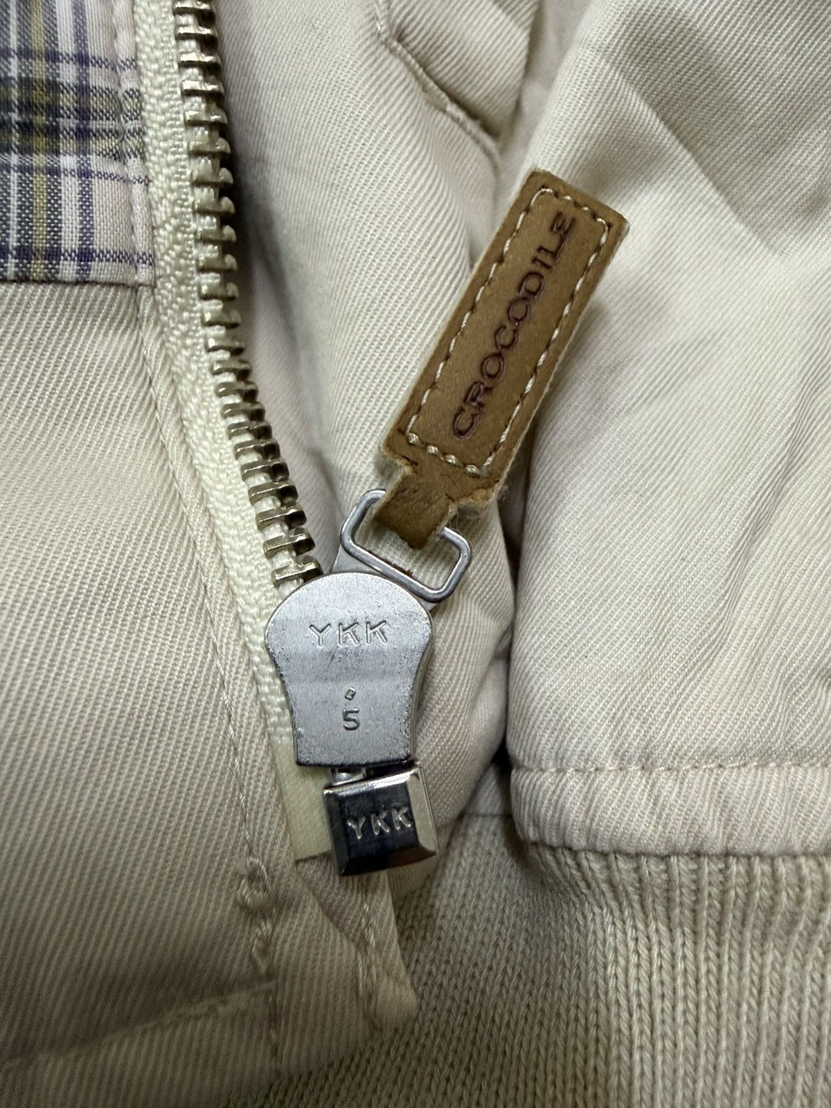 Vintage Crocodile standard casual khakis bomber jacket Size US M / EU 48-50 / 2 - 14 Thumbnail