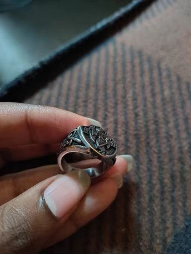 Jewelry St.Michael Religion Amulet Ring Streetwear Fashion Gift Size ONE SIZE - 3 Thumbnail