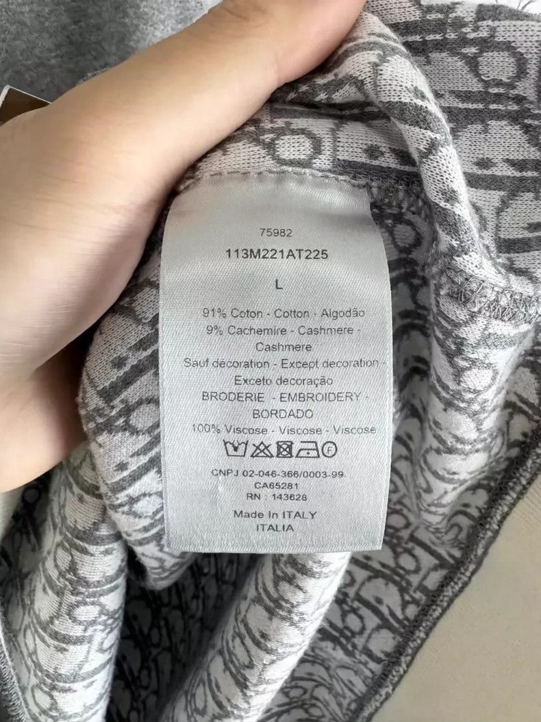 Dior Dior Gray Hooded Zip-2505 Size US L / EU 52-54 / 3 - 2 Thumbnail
