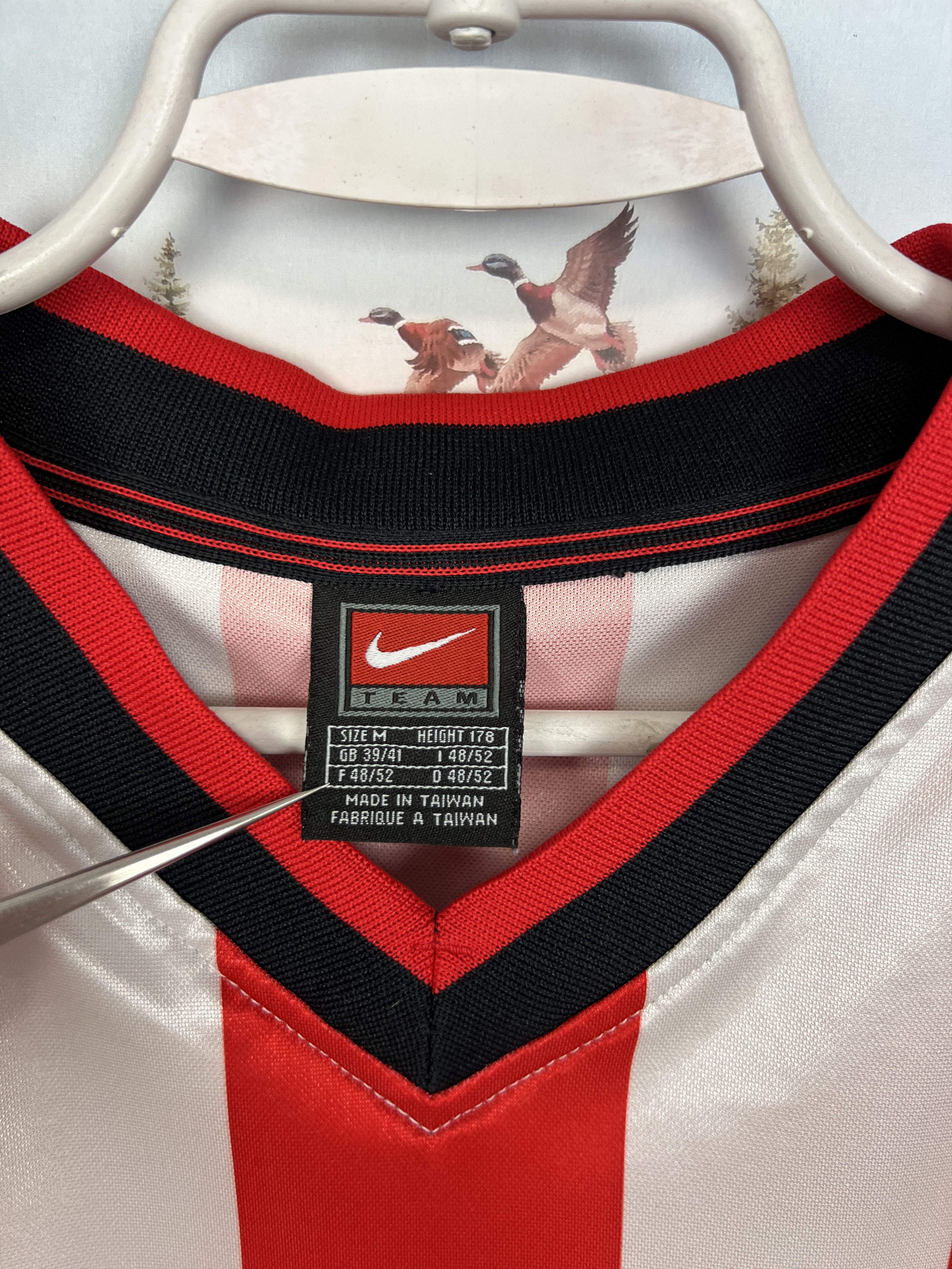 Nike Sunderland football shirt 2000 Nike Jersey Tee Hype Trikot Size US M / EU 48-50 / 2 - 8 Thumbnail