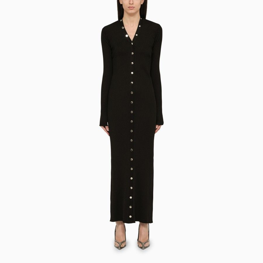 The Attico o1d2blof1024 Cardigan in Black Size XS / US 0-2 / IT 36-38 - 1 Thumbnail