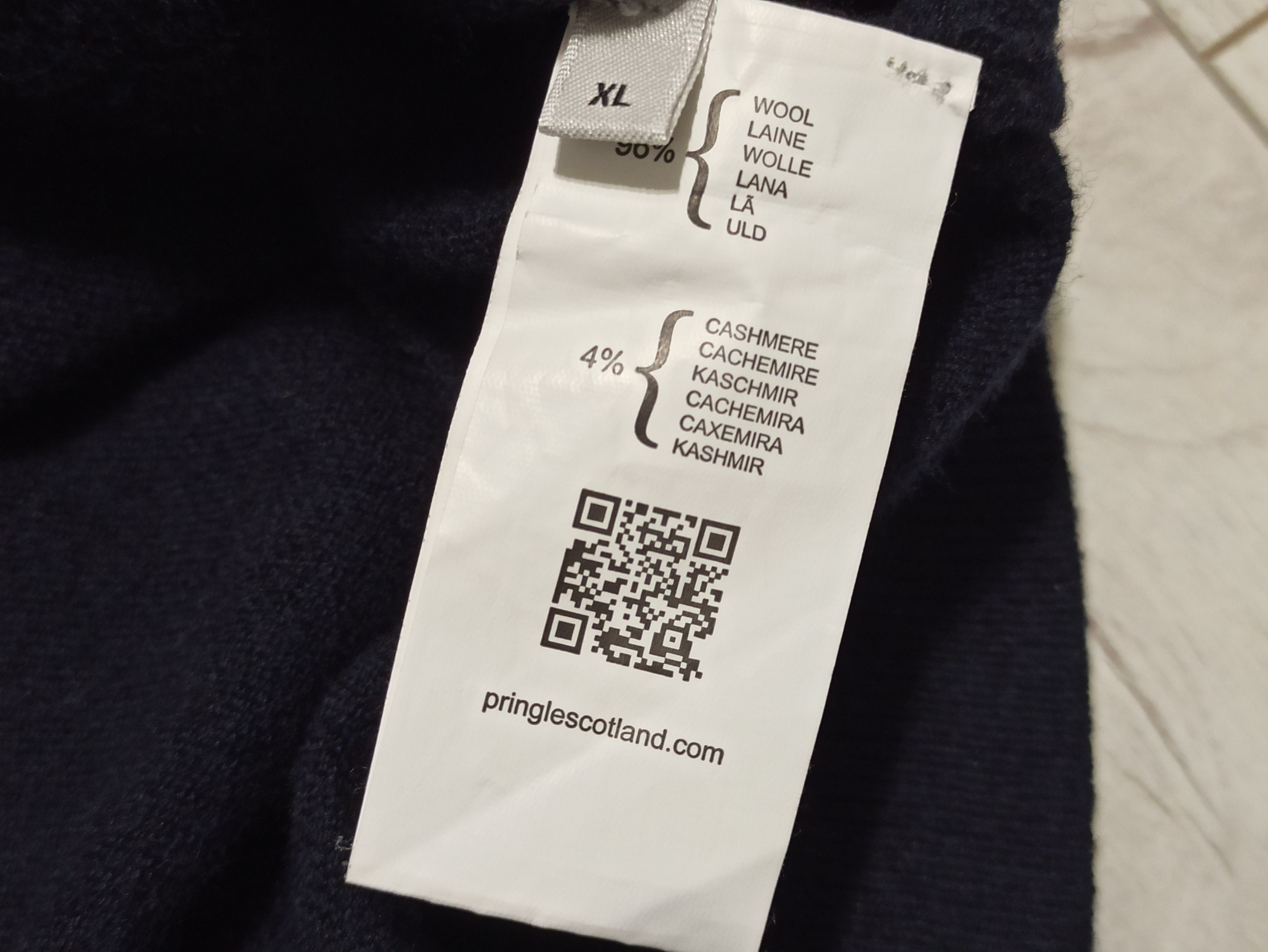 Pringle Of Scotland Pringle of Scotland Half Zip Sweater Size US L / EU 52-54 / 3 - 3 Thumbnail