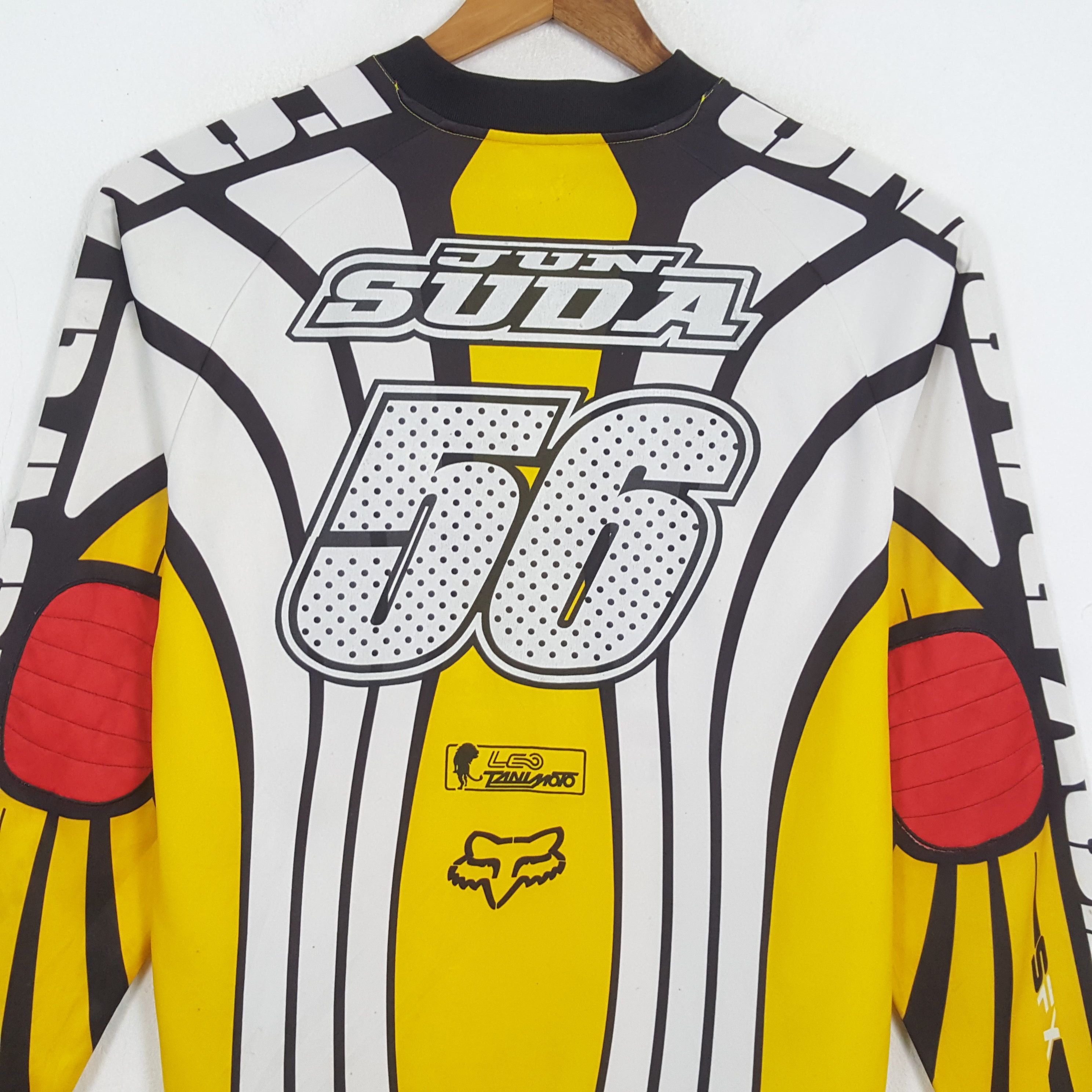 Fox Racing × Vintage Vintage FOX RACING KAWASAKI Japan Motorsports Jersey Tees Size US XL / EU 56 / 4 - 4 Thumbnail
