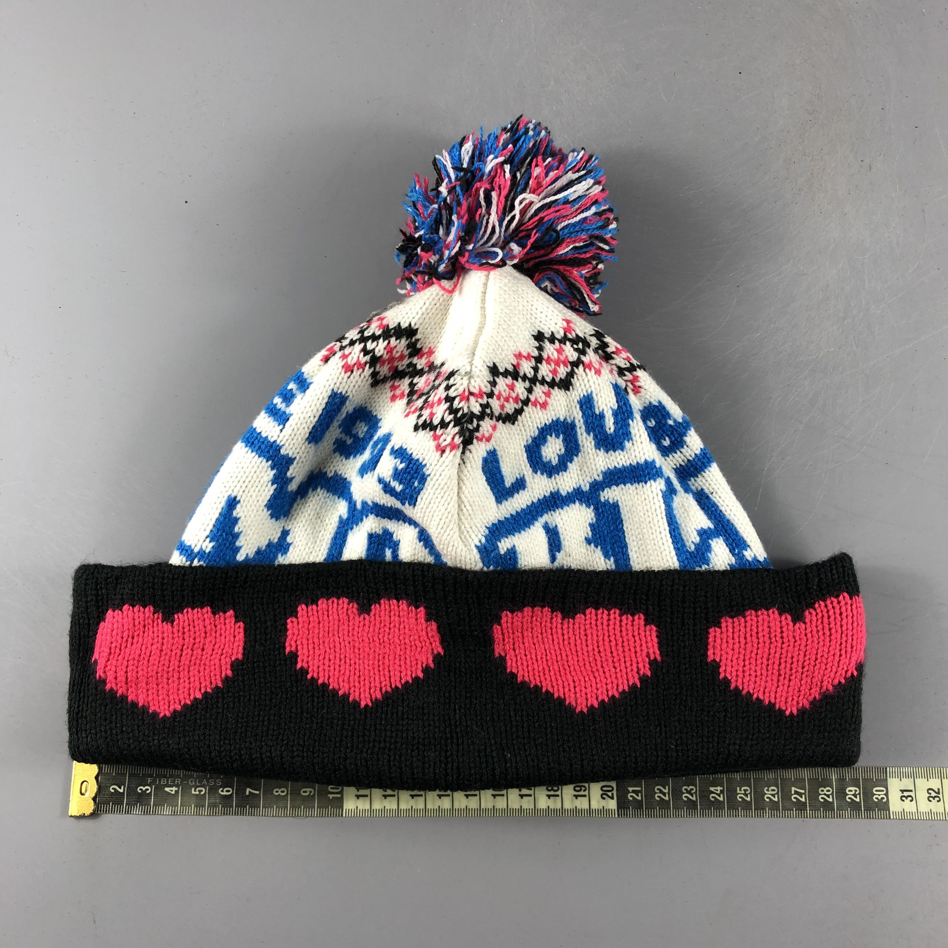 Japanese Brand × Vintage Womens Love & Surf Beanie Snow Hat Snow Cap -D544 Size ONE SIZE - 3 Thumbnail