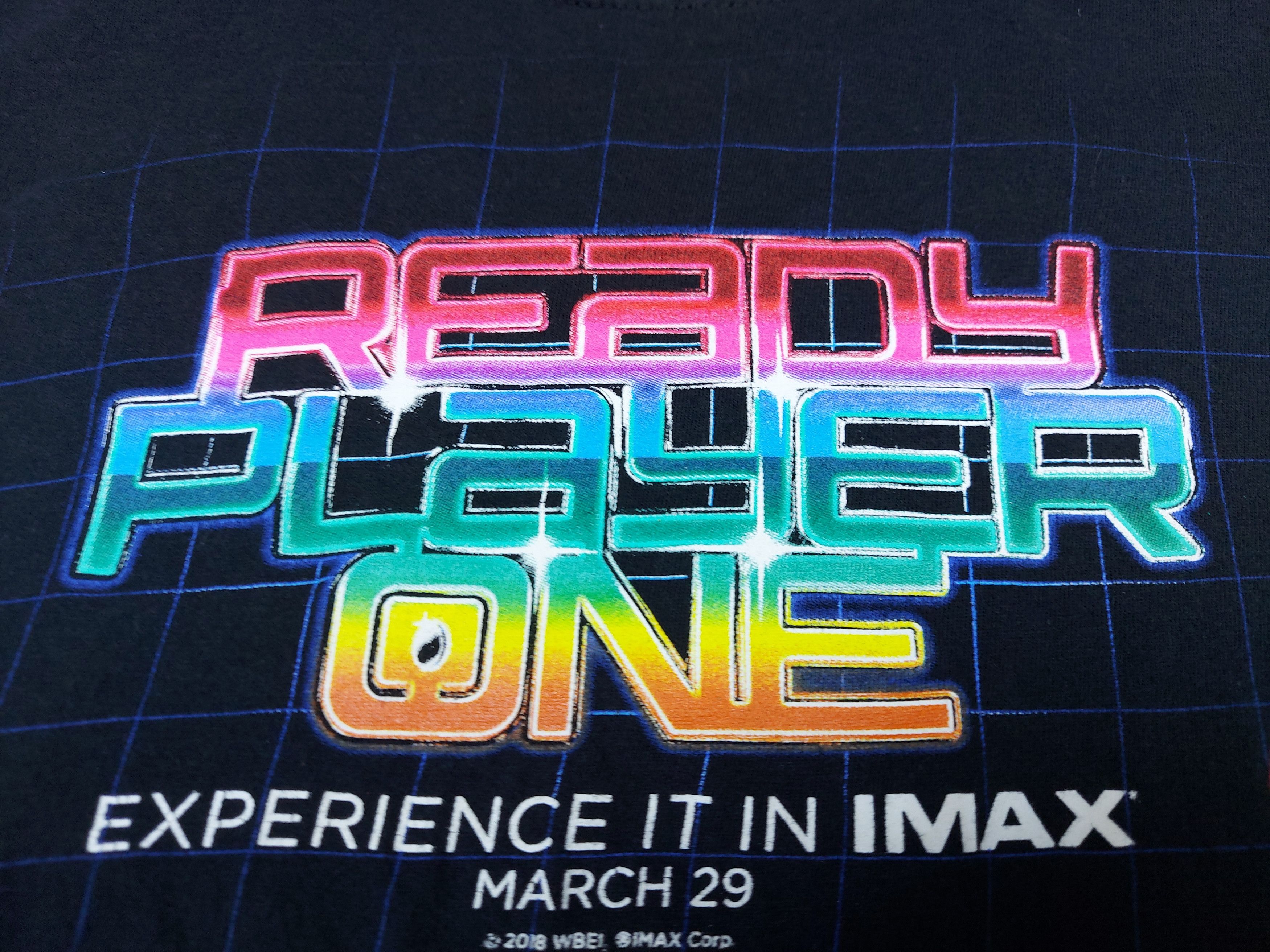 Other Authentic Very RARE 2018 Ready Player One IMAX Exclusive TEE Size US S / EU 44-46 / 1 - 6 Thumbnail