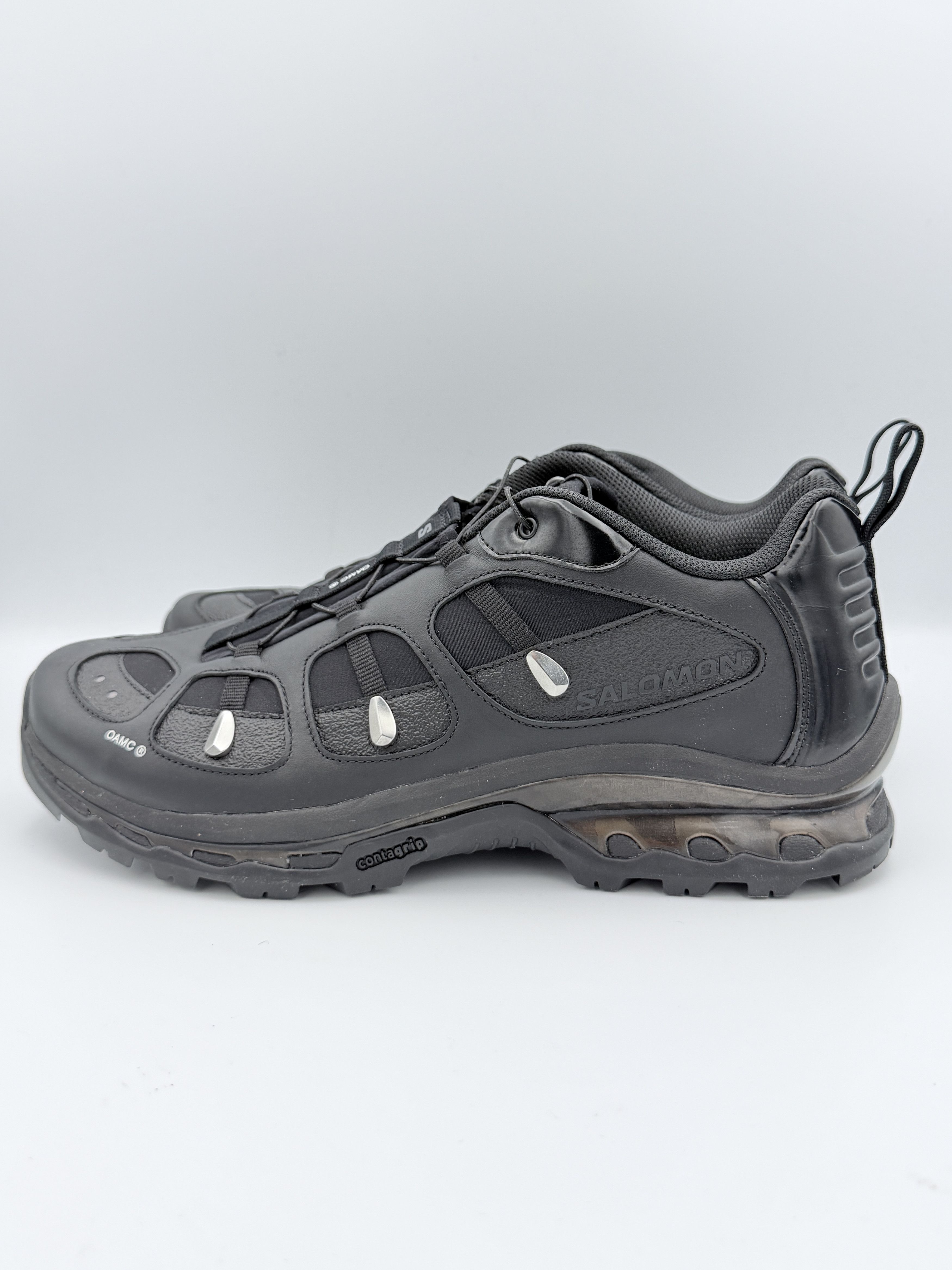OAMC OAMC x Salomon XT-Quest Black Silver Size US 10.5 / EU 43-44 - 4 Thumbnail