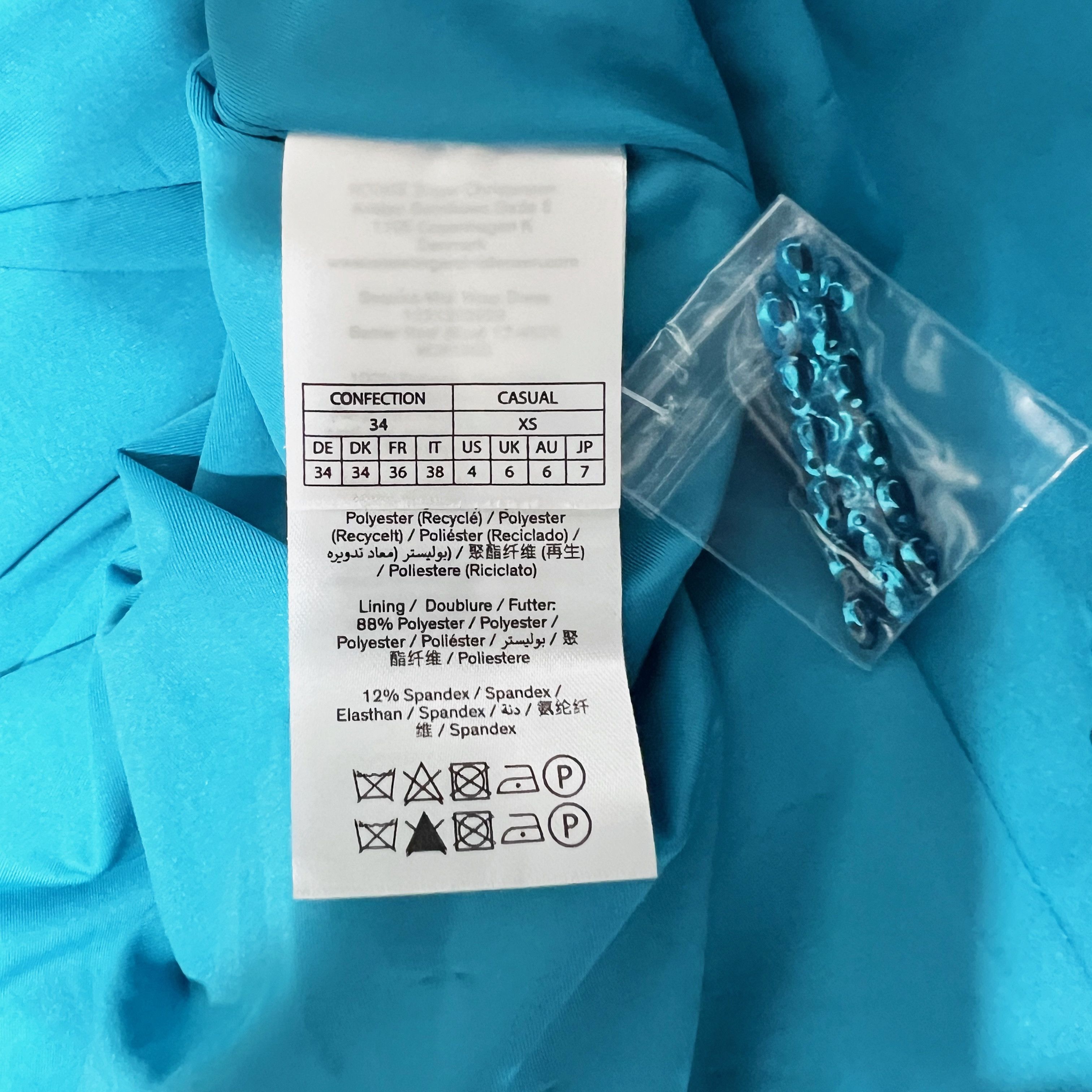 ROTATE Rotate Birger Christensen Puff-Sleeve Size XS / US 0-2 / IT 36-38 - 3 Thumbnail