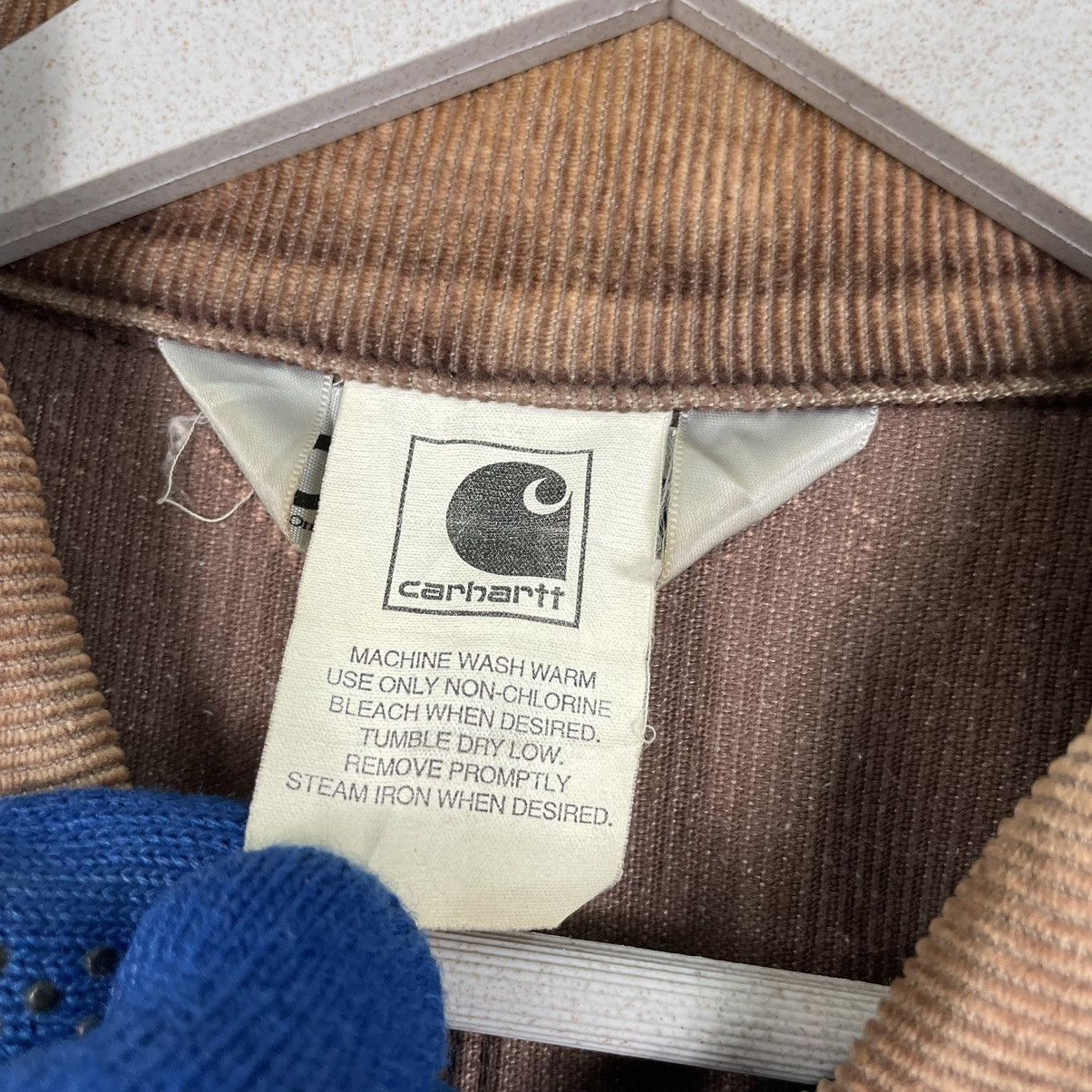 Carhartt × Vintage 💥 CARHARTT CORDUROY VELVET CHORE VINTAGE JACKET Size US L / EU 52-54 / 3 - 11 Thumbnail