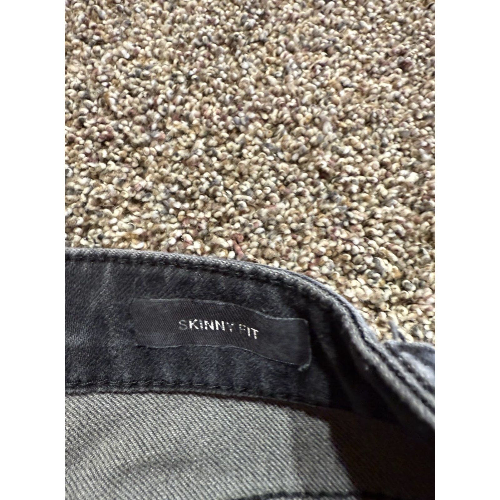 Denime Judy Blue Jeans Women's Size 5 Skinny Denim Stretch 5-Pocket Zip Mid Rise Charcoal Blue Gray Slim Regular Machine Washable Size 27" / US 4 / IT 40 - 5 Thumbnail