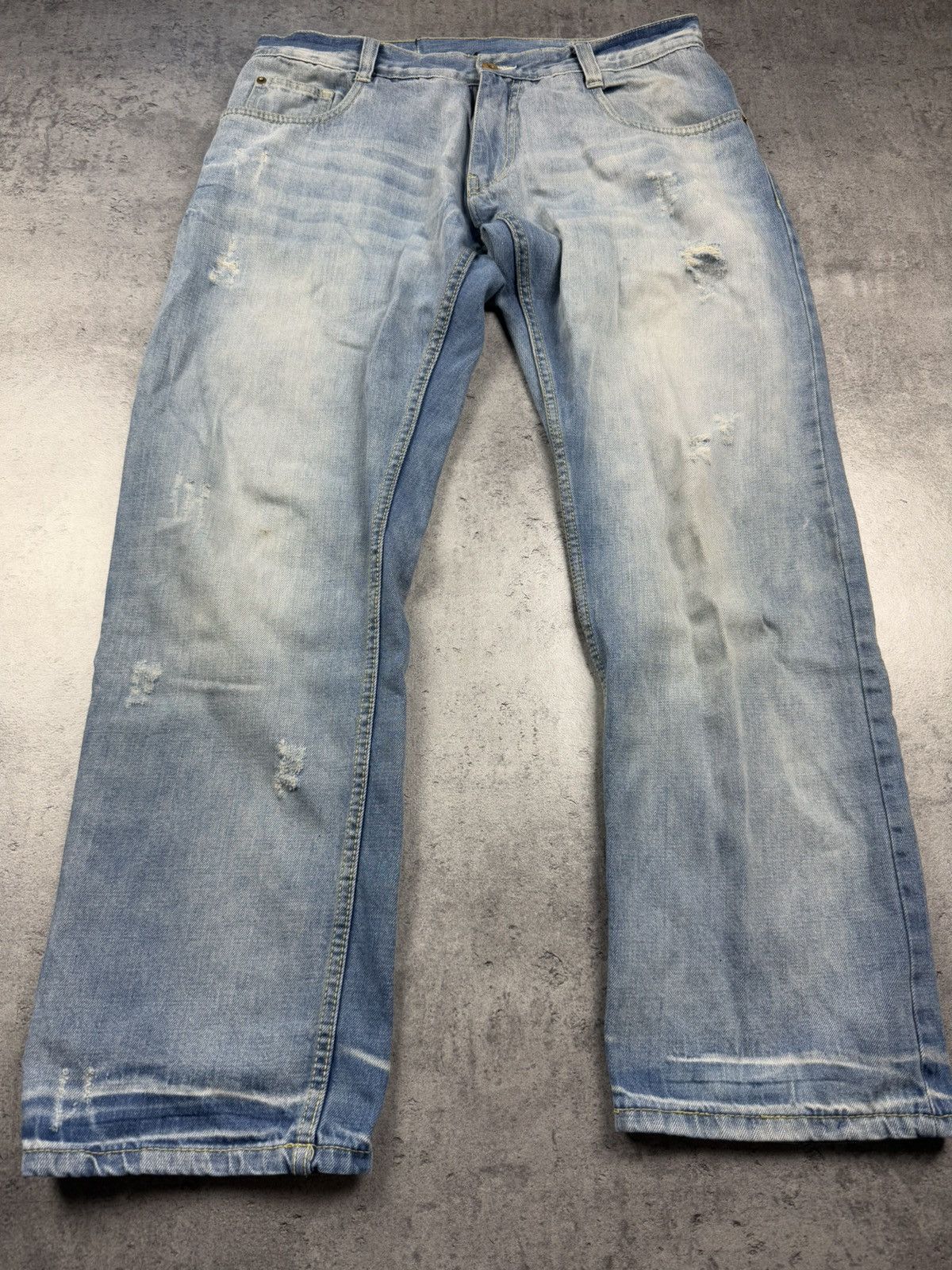 Rap Tees × Southpole × Vintage Southpole jeans baggy pants denim vintage retro rap logo Size US 36 / EU 52 - 6 Thumbnail