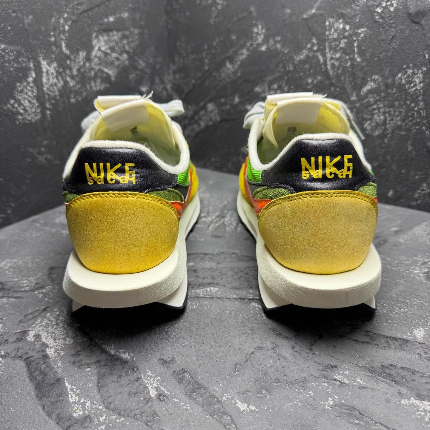 Nike Sacai x Nike Yellow Green 1.0 Q10 Size US 9.5 / EU 42-43 - 7 Thumbnail